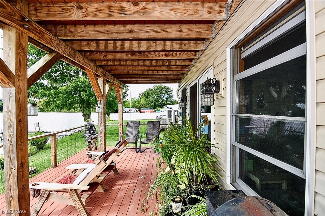 2332 Canfield Road Akron, OH 44312 - Photo 17 of 33 Deck off main floor.