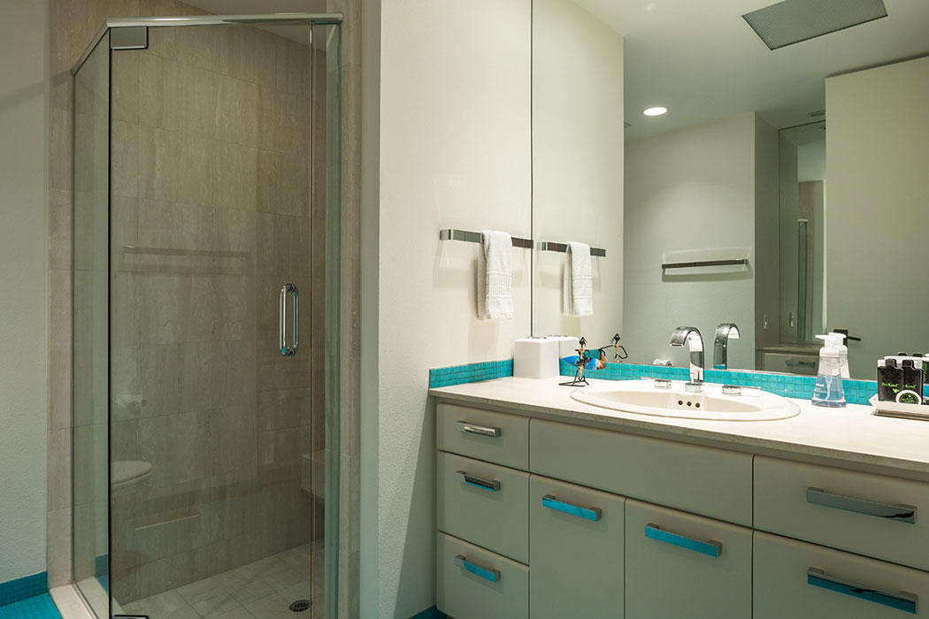 12 Avenida Andra Palm Desert, CA 92260 - Photo 41 of 42 a bathroom with a sink and a mirror