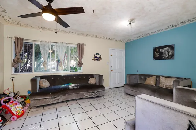 a living room with a couch