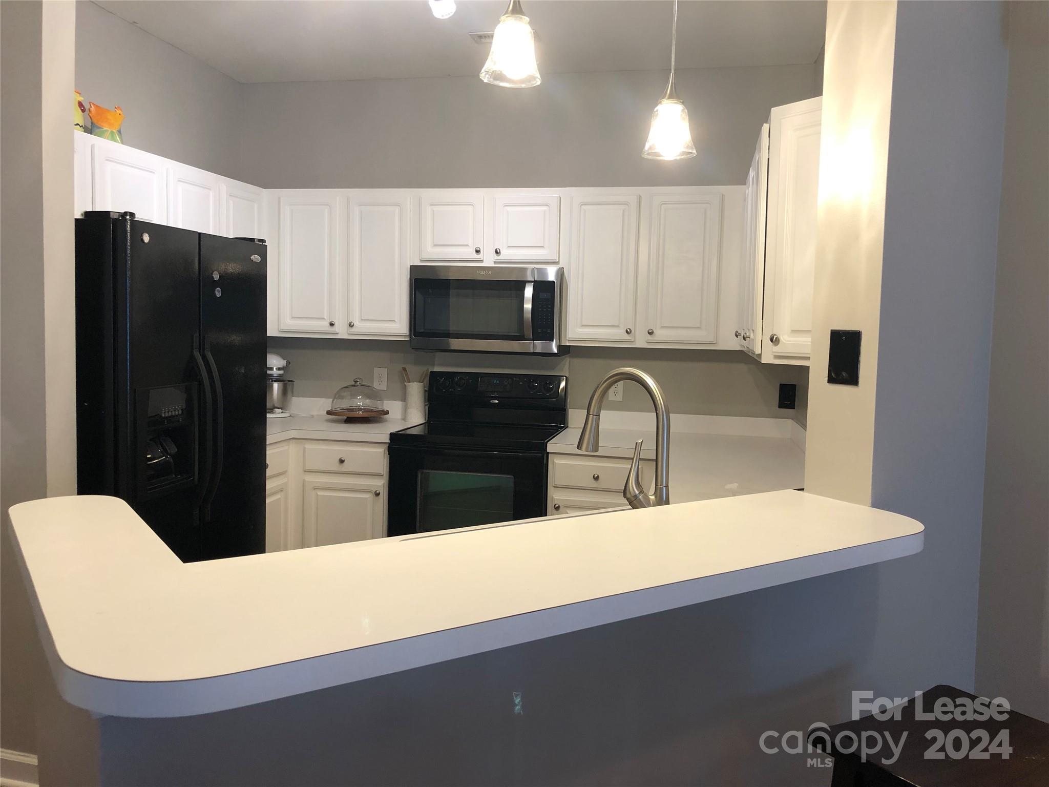 1328 Torrence Circle Davidson, NC 28036 - Photo 31 of 34 a kitchen with stainless steel appliances a refrigerator sink and microwave