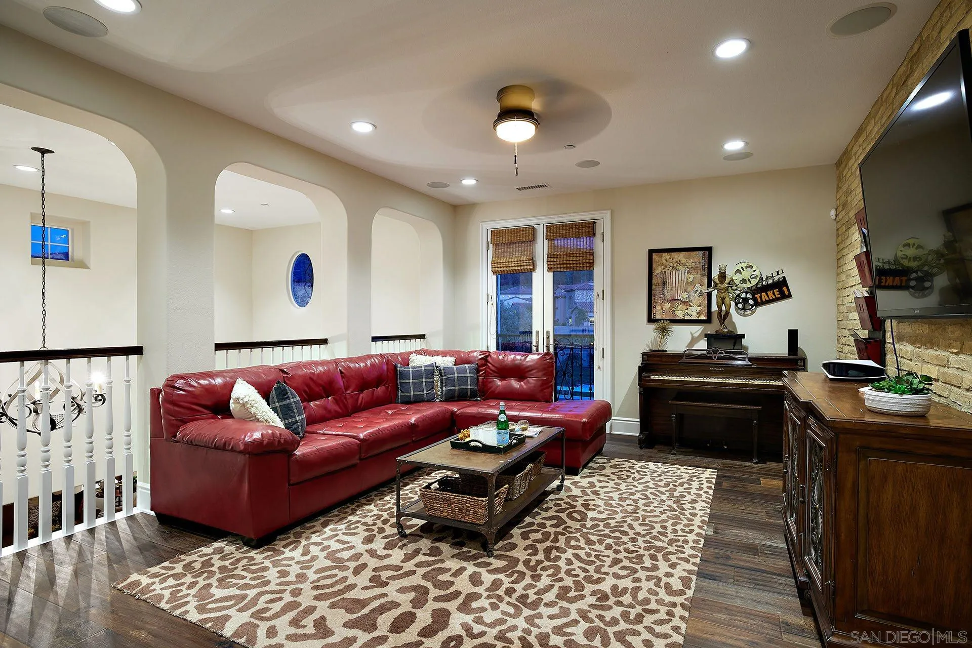 17778 Ralphs Ranch Road San Diego, CA 92127 - Photo 19 of 48 a living room with furniture and a rug