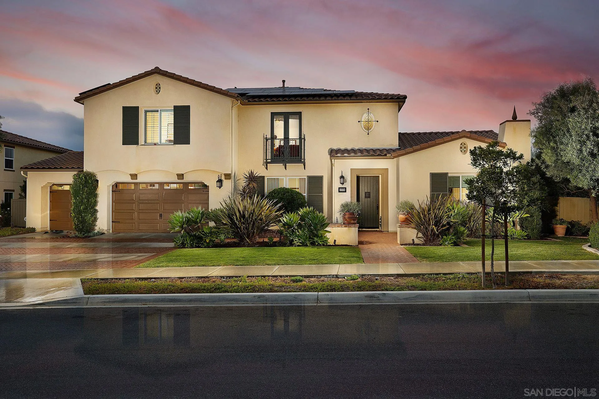 17778 Ralphs Ranch Road San Diego, CA 92127 - Photo 2 of 48 a front view of a house with a yard