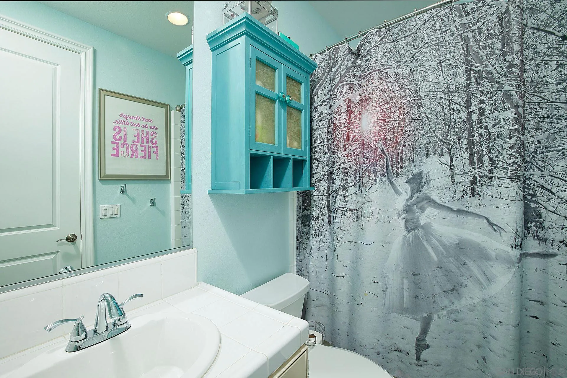 17778 Ralphs Ranch Road San Diego, CA 92127 - Photo 32 of 48 a bathroom with a sink and toilet