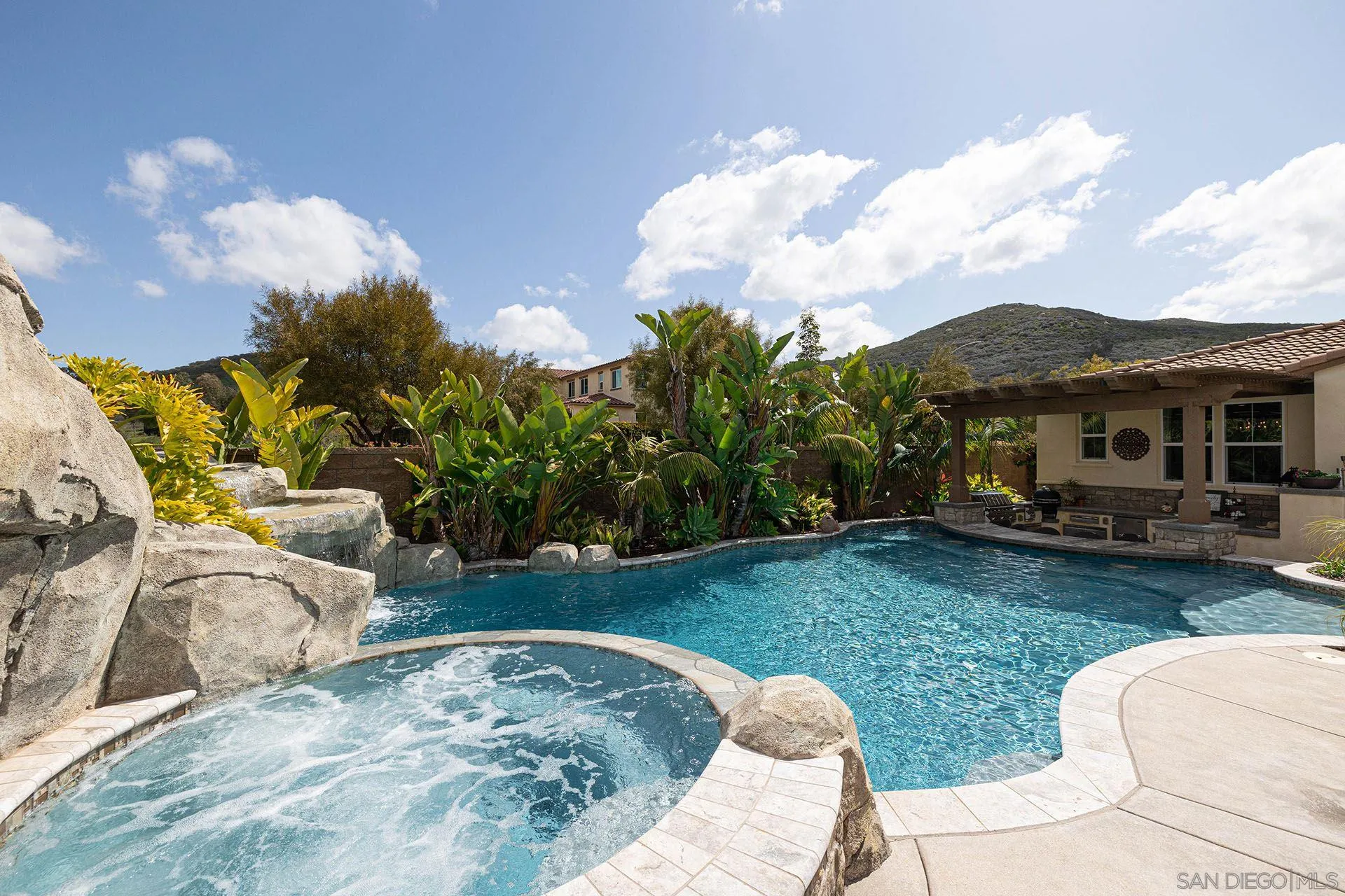 17778 Ralphs Ranch Road San Diego, CA 92127 - Photo 39 of 48 a view of a house with backyard