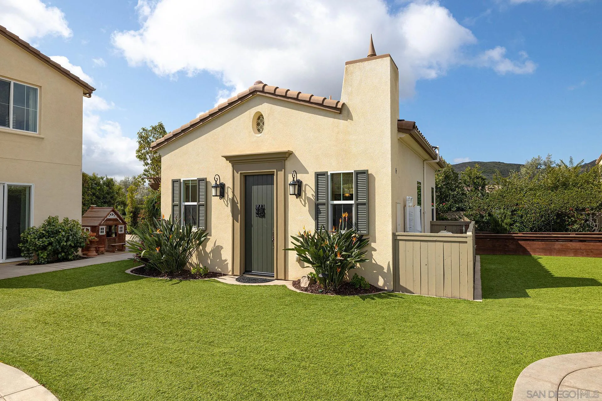 17778 Ralphs Ranch Road San Diego, CA 92127 - Photo 41 of 48 a view of a house with backyard and garden