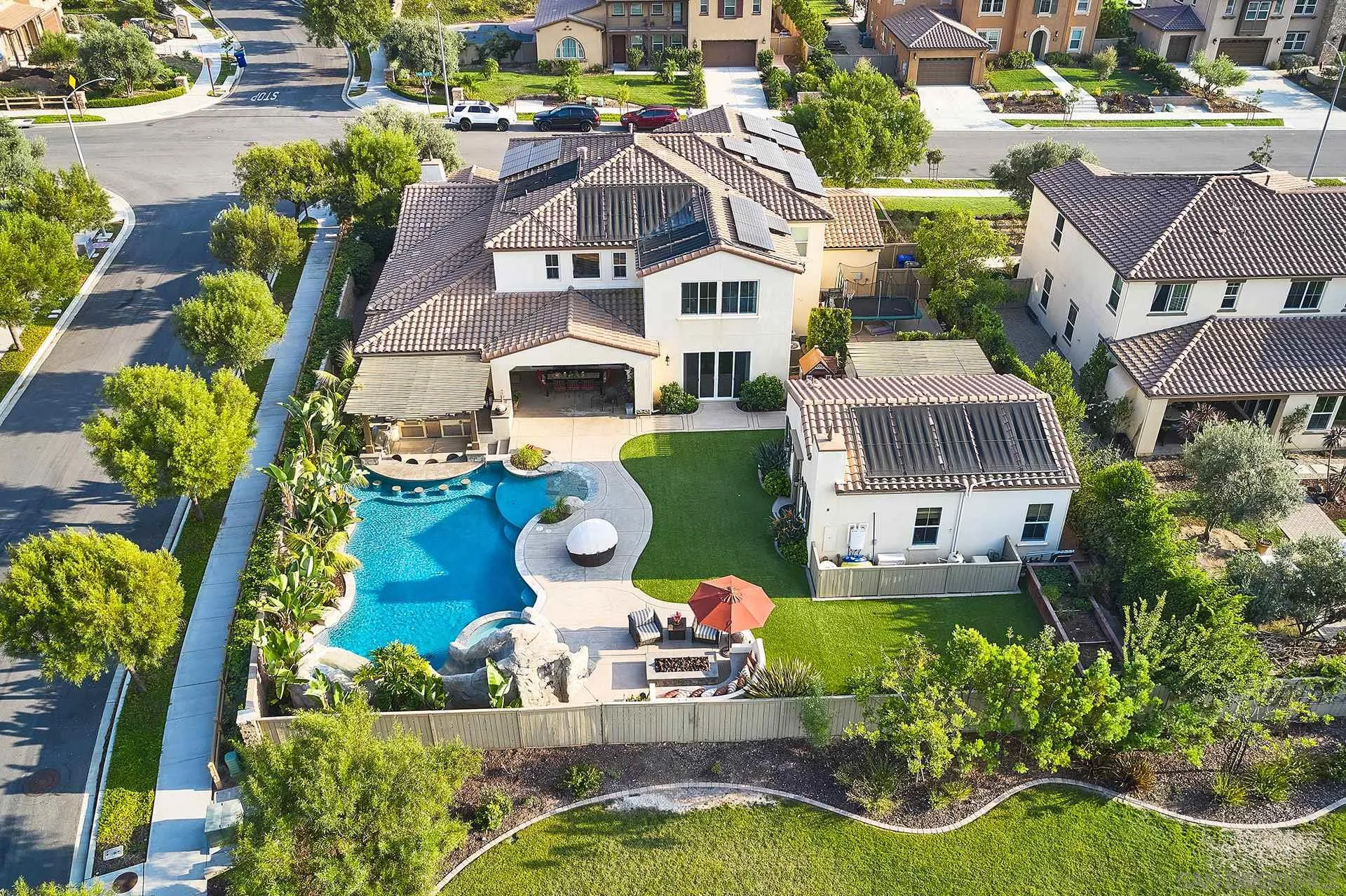 17778 Ralphs Ranch Road San Diego, CA 92127 - Photo 47 of 48 an aerial view of a house