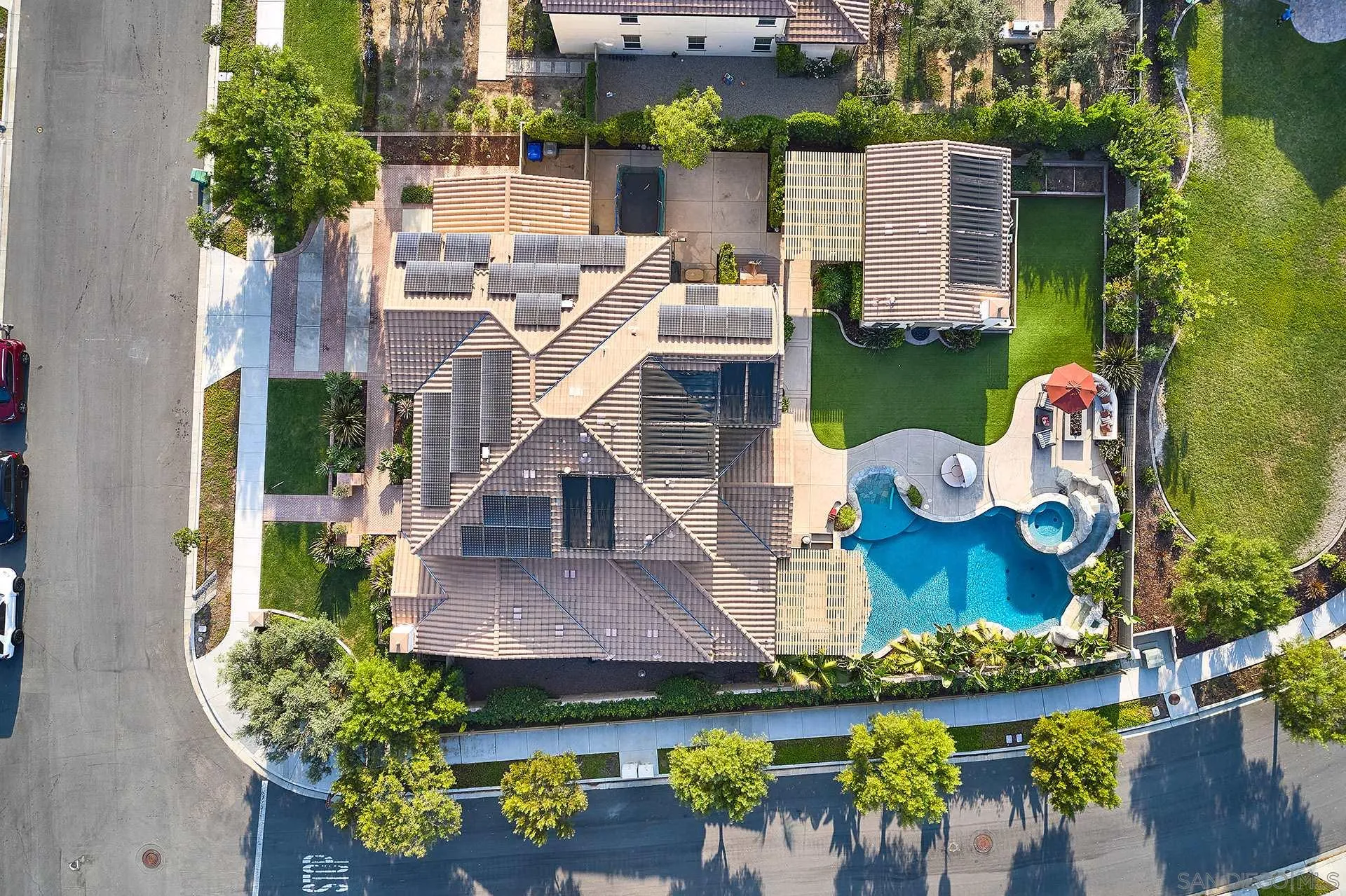 17778 Ralphs Ranch Road San Diego, CA 92127 - Photo 48 of 48 a view of house with outdoor space and sitting area