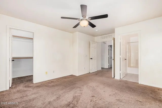 a view of empty room