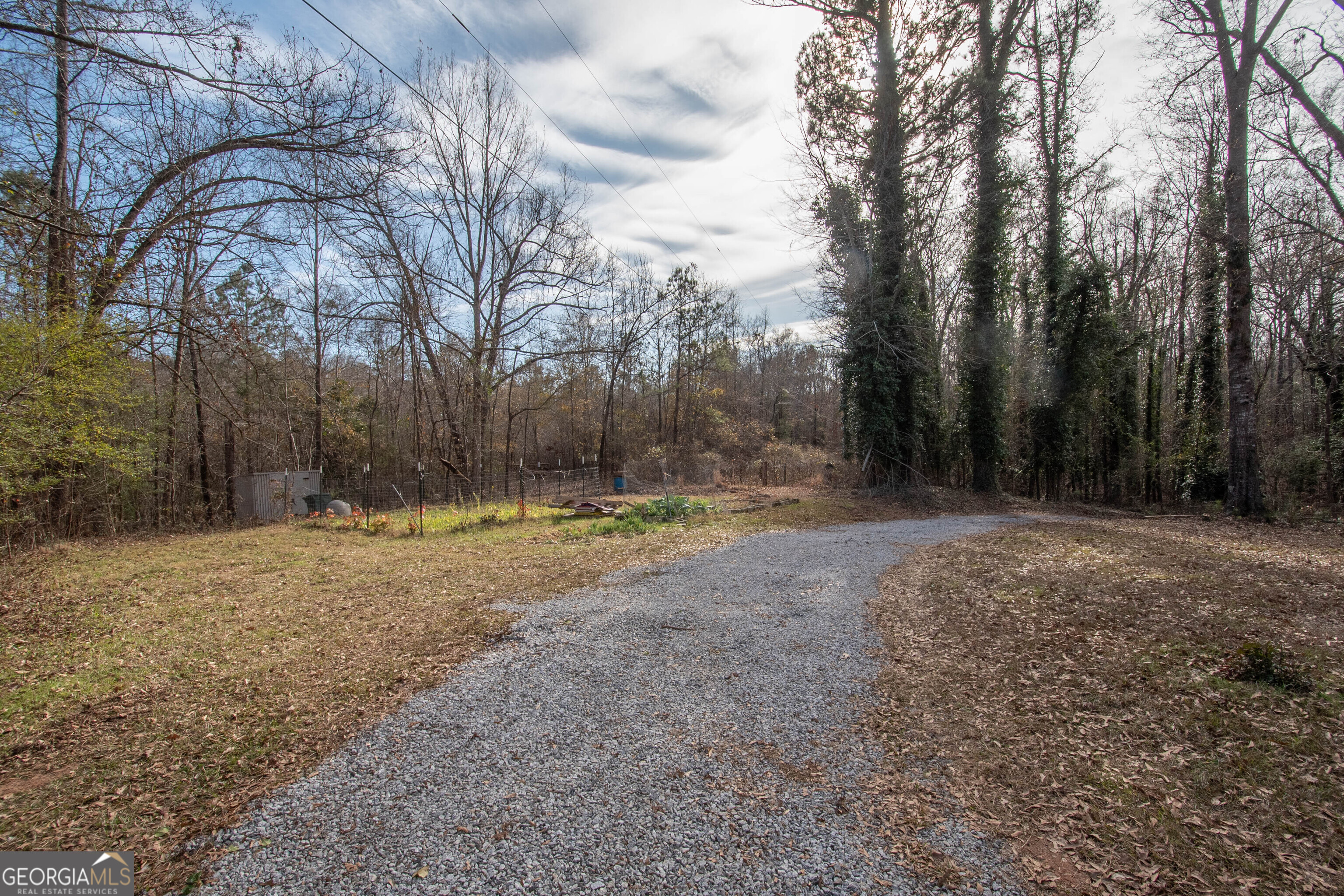 151 Evans Road Milner, GA 30257 - Photo 29 of 60 a view of a backyard with large trees