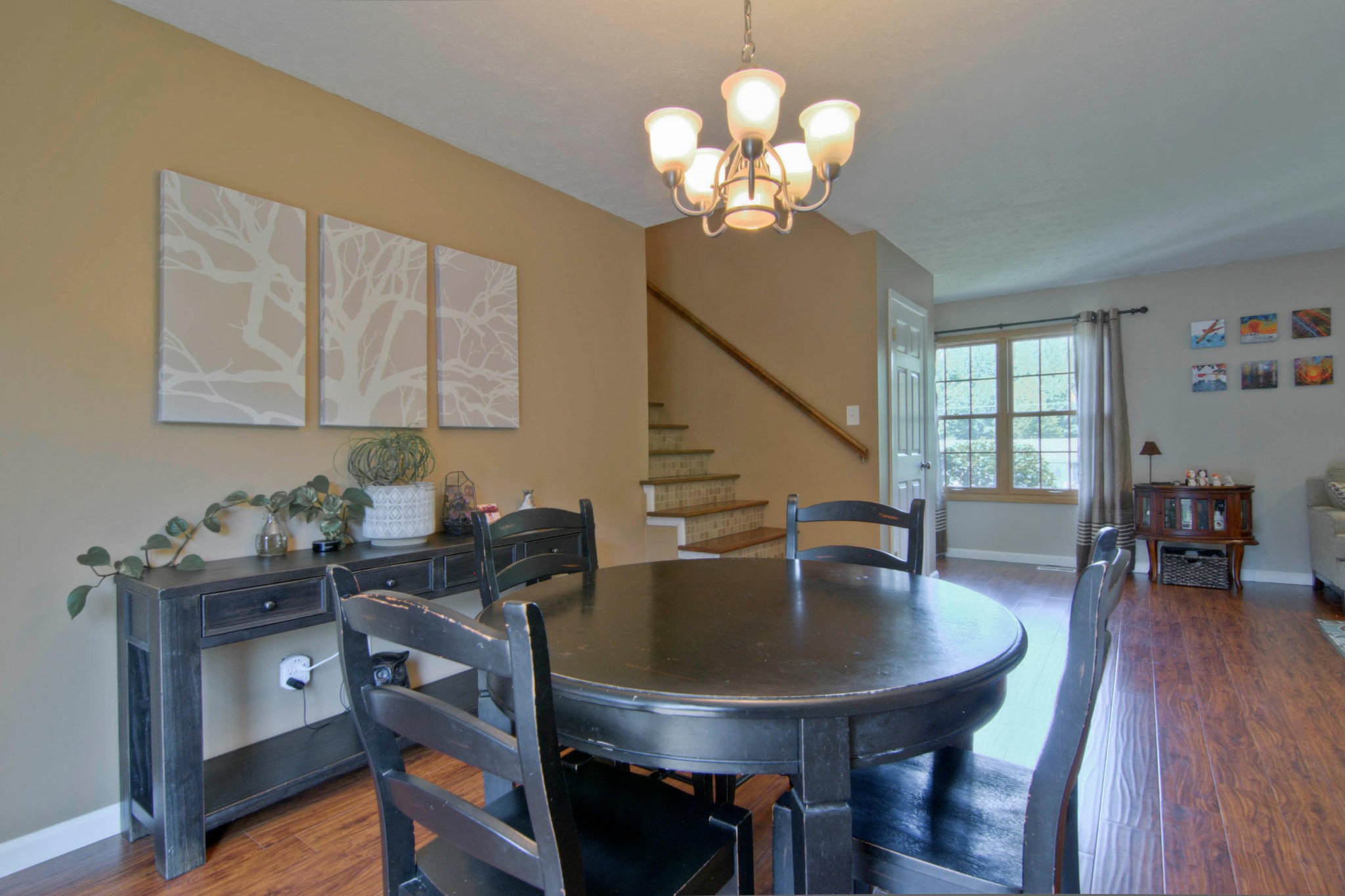 425 Oran Road Knoxville, TN 37934 - Photo 8 of 32 a view of a dining room with furniture and wooden floor