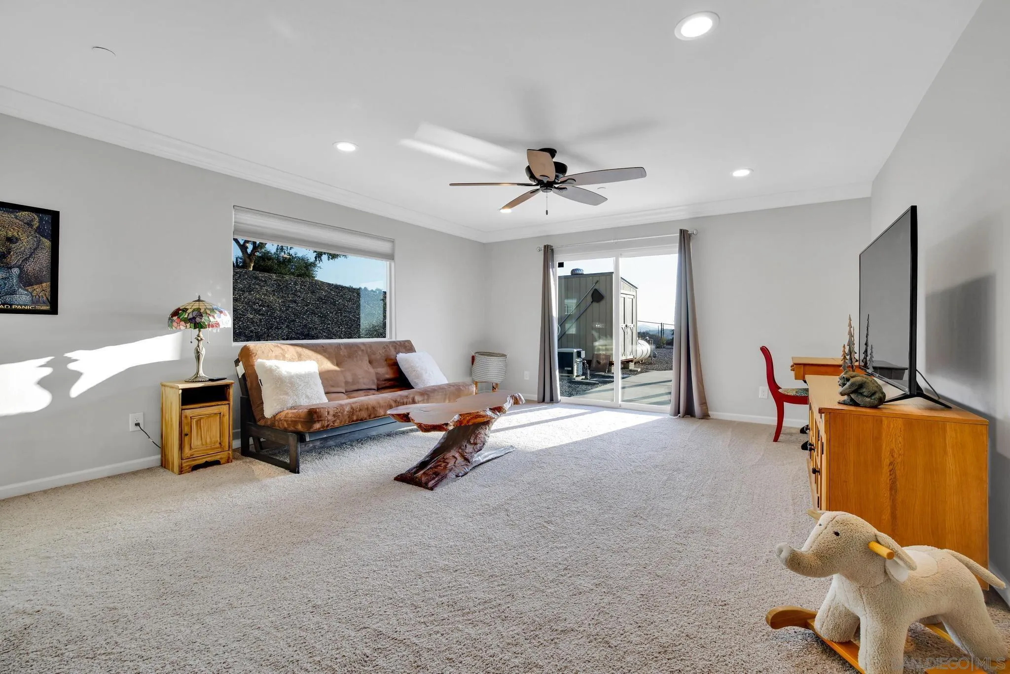 1661 West Winds Ridge Alpine, CA 91901 - Photo 20 of 65 a view of a livingroom with furniture and a flat screen tv