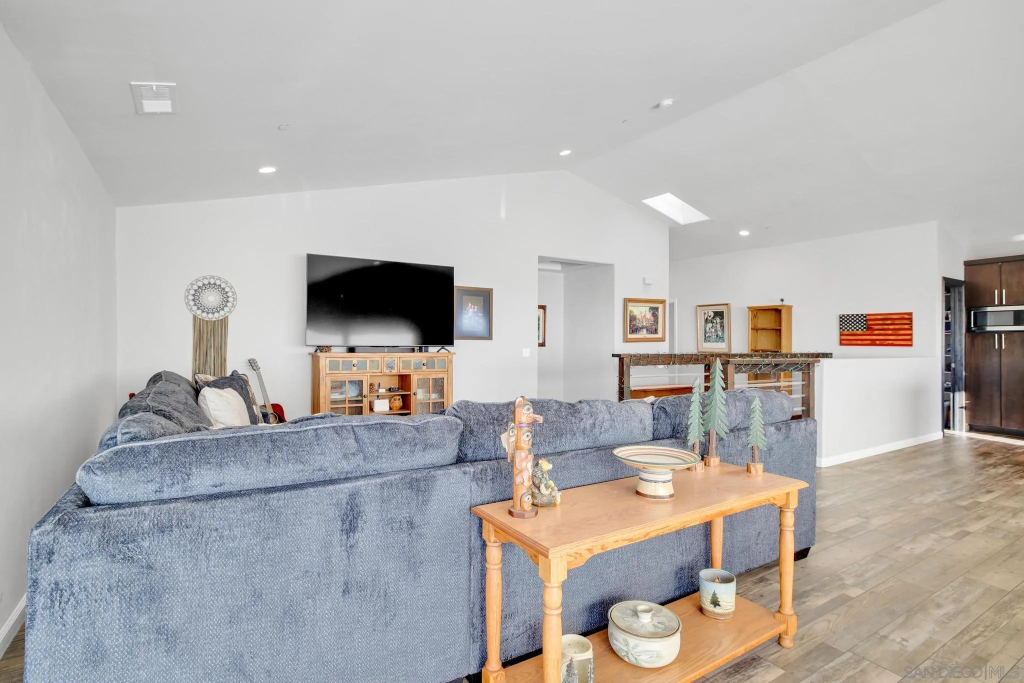 1661 West Winds Ridge Alpine, CA 91901 - Photo 28 of 65 a living room with furniture and a flat screen tv