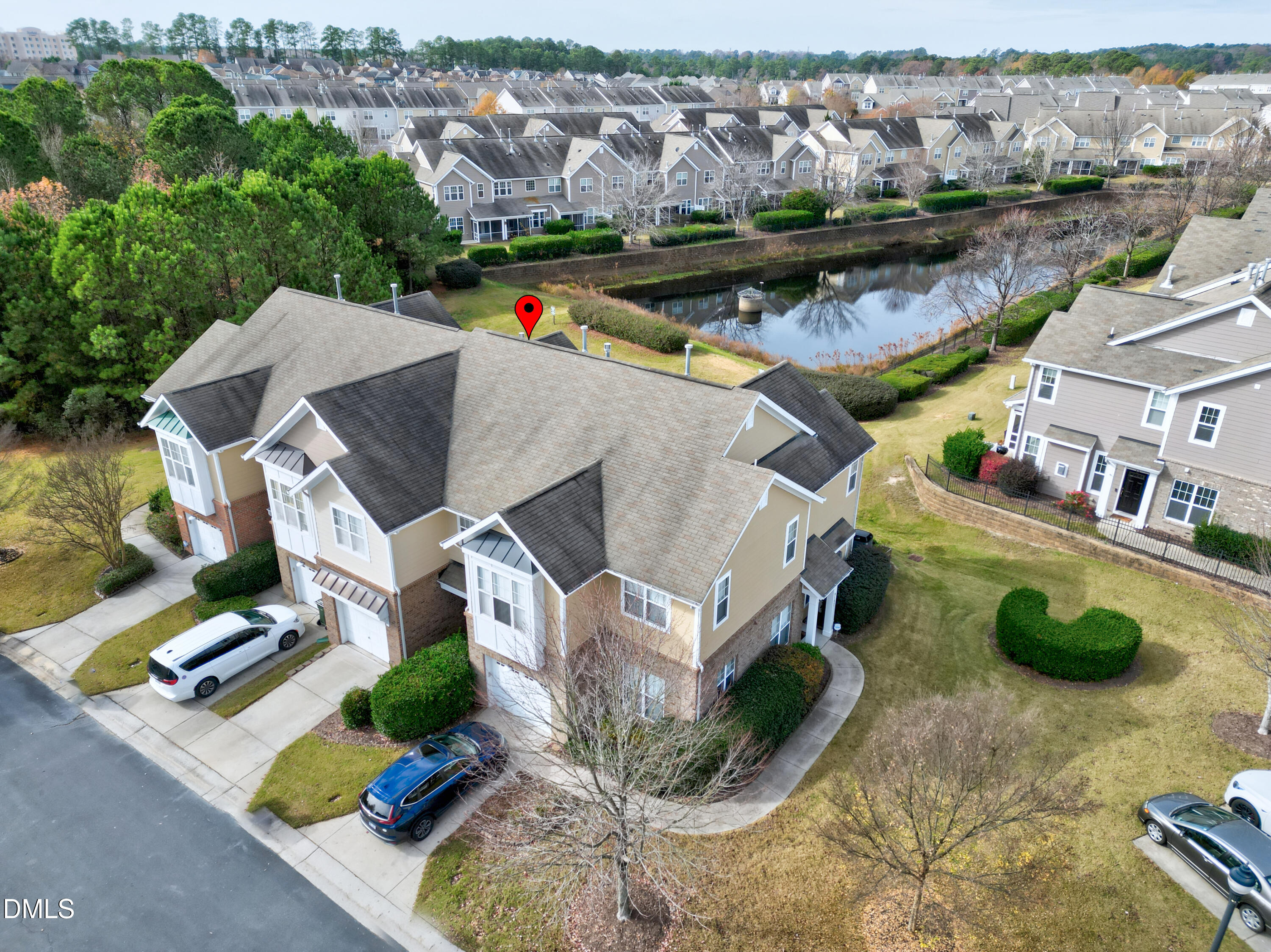 9105 Wooden Road Raleigh, NC 27617 - Photo 33 of 33 Aerial 4