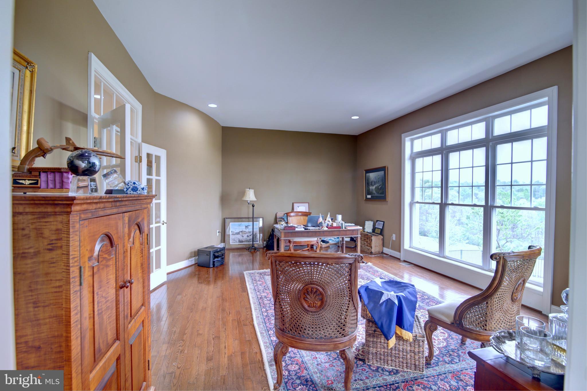 22077 Oatlands Road Aldie, VA 20105 - Photo 19 of 51 Study with Hardwood Floorng
