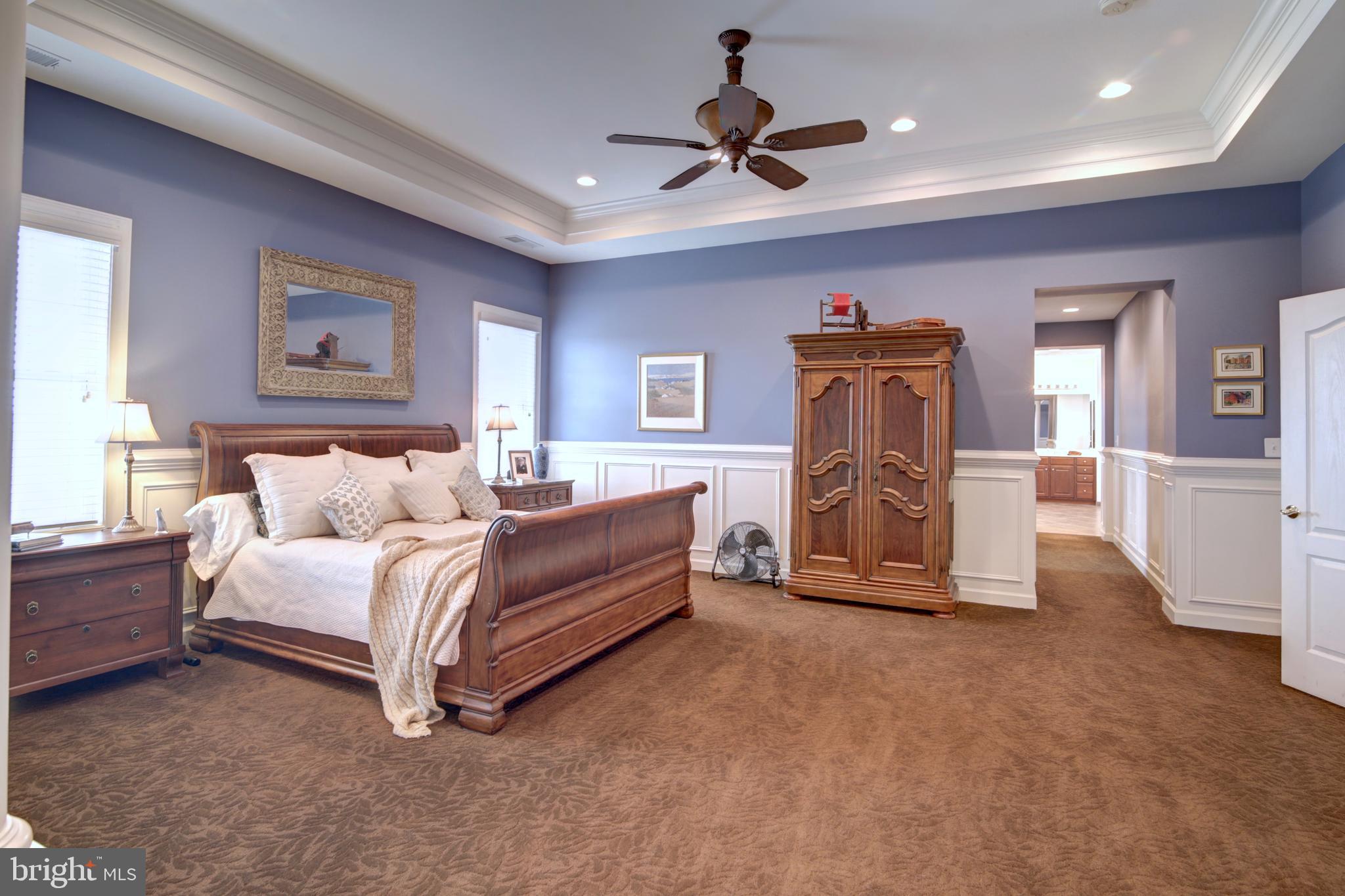 22077 Oatlands Road Aldie, VA 20105 - Photo 24 of 51 Tray Ceiling and Fan