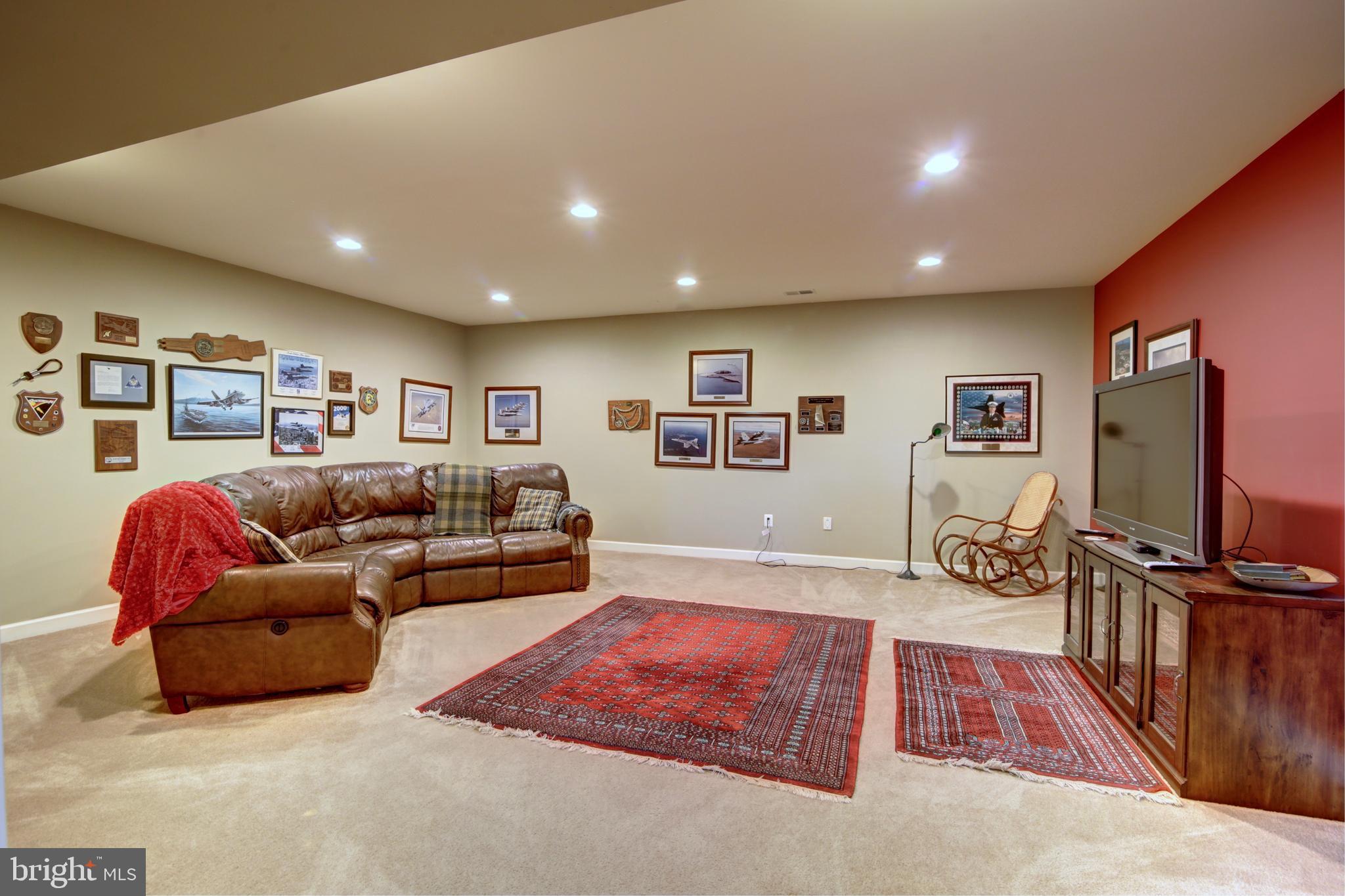 22077 Oatlands Road Aldie, VA 20105 - Photo 35 of 51 Lower Level Media Room