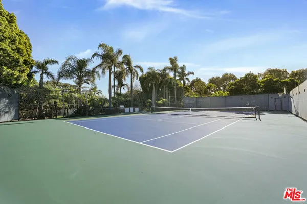 a view of a tennis court