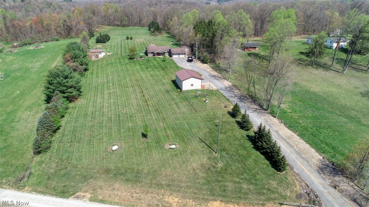 63155 Arrowhead Road Cambridge, OH 43725 - Photo 50 of 50 Bird's eye view with a rural view