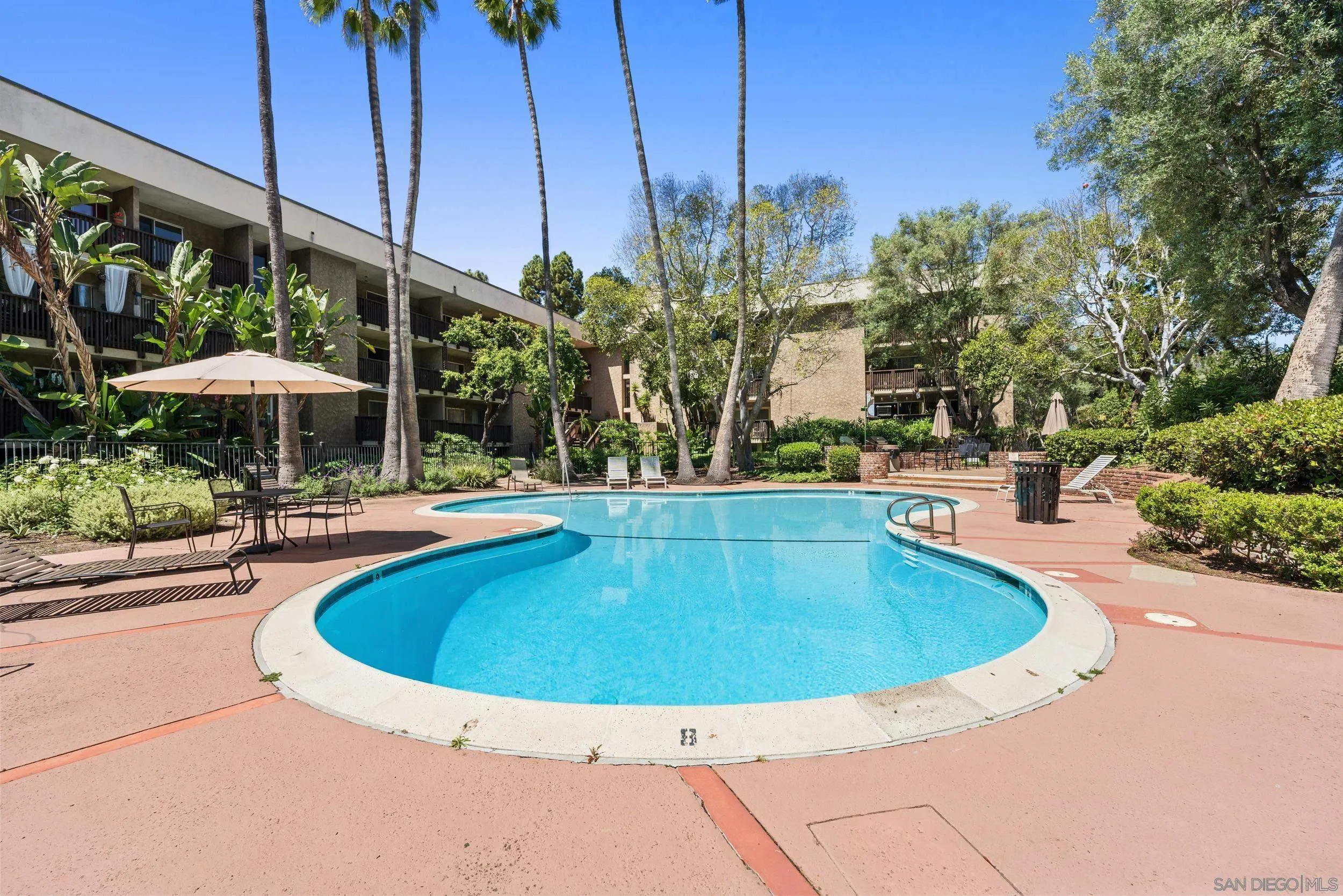 6416 Friars Road, Unit 111 San Diego, CA 92108 - Photo 17 of 21 a view of outdoor space yard swimming pool and patio