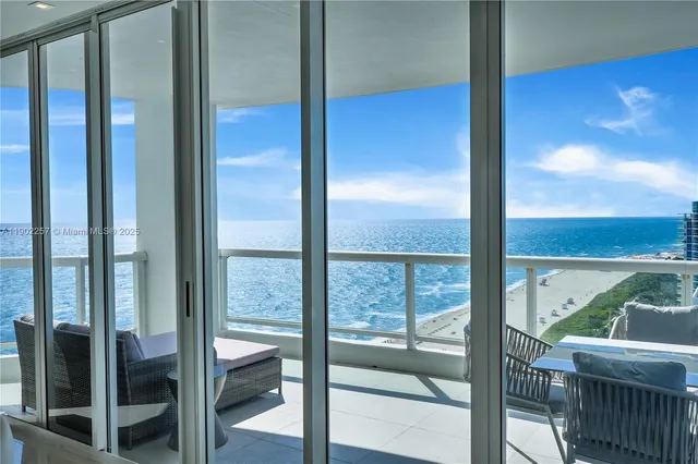 a view of an ocean view and beach