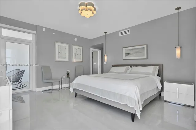 a bathroom with a tub