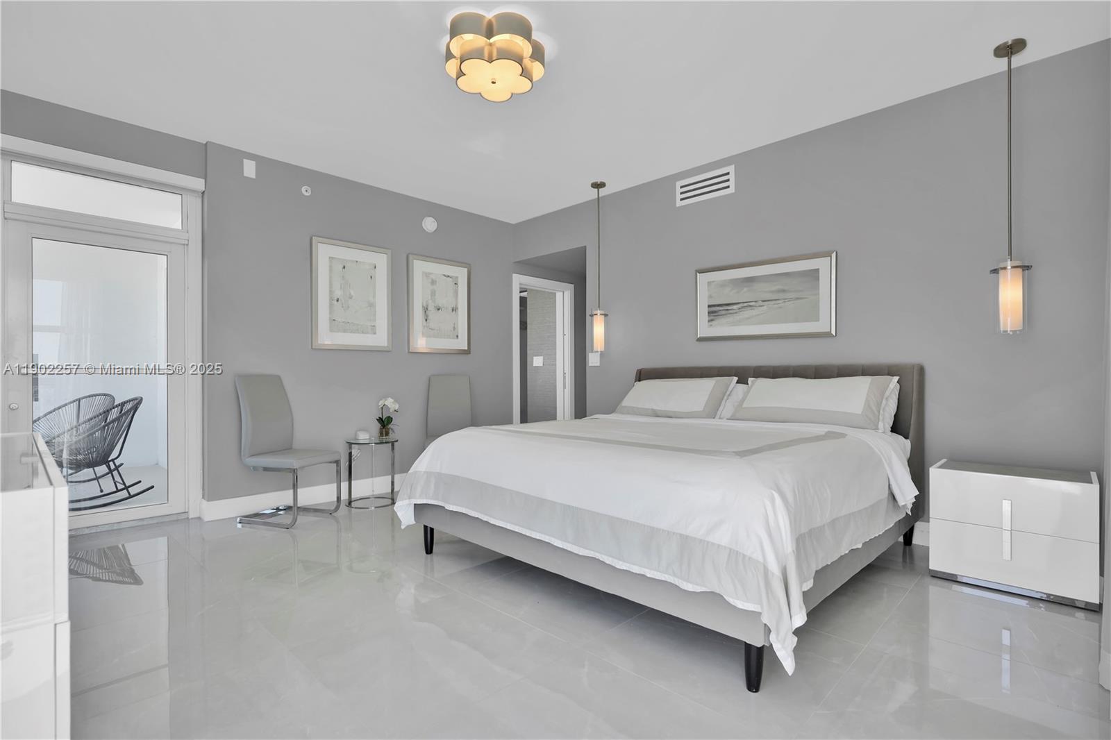 4201 Collins Avenue, Unit 2101 Miami Beach, FL 33140 - Photo 32 of 50 a bed room with a bed and a table