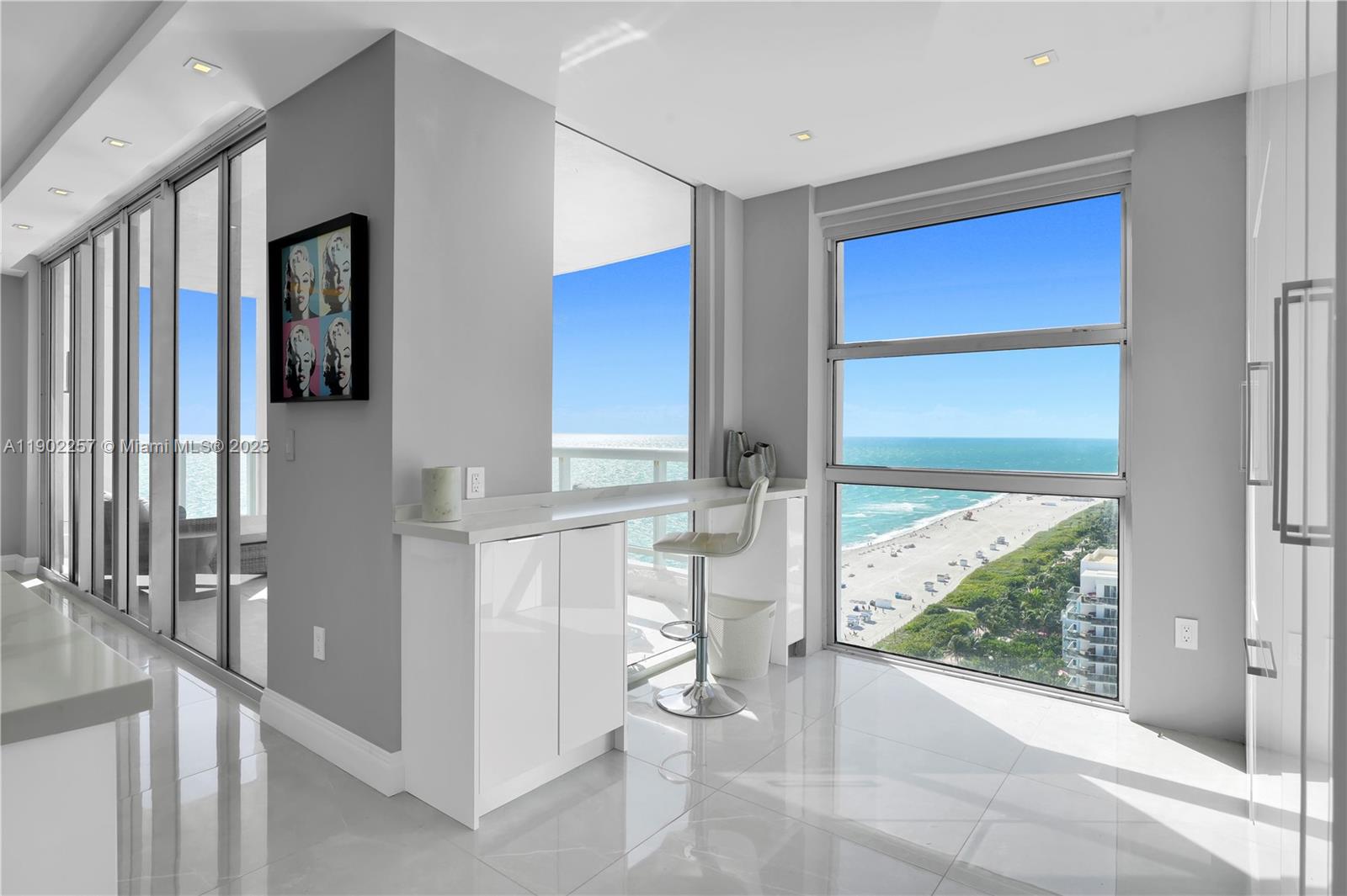 4201 Collins Avenue, Unit 2101 Miami Beach, FL 33140 - Photo 4 of 50 a view of an entryway with wooden floor