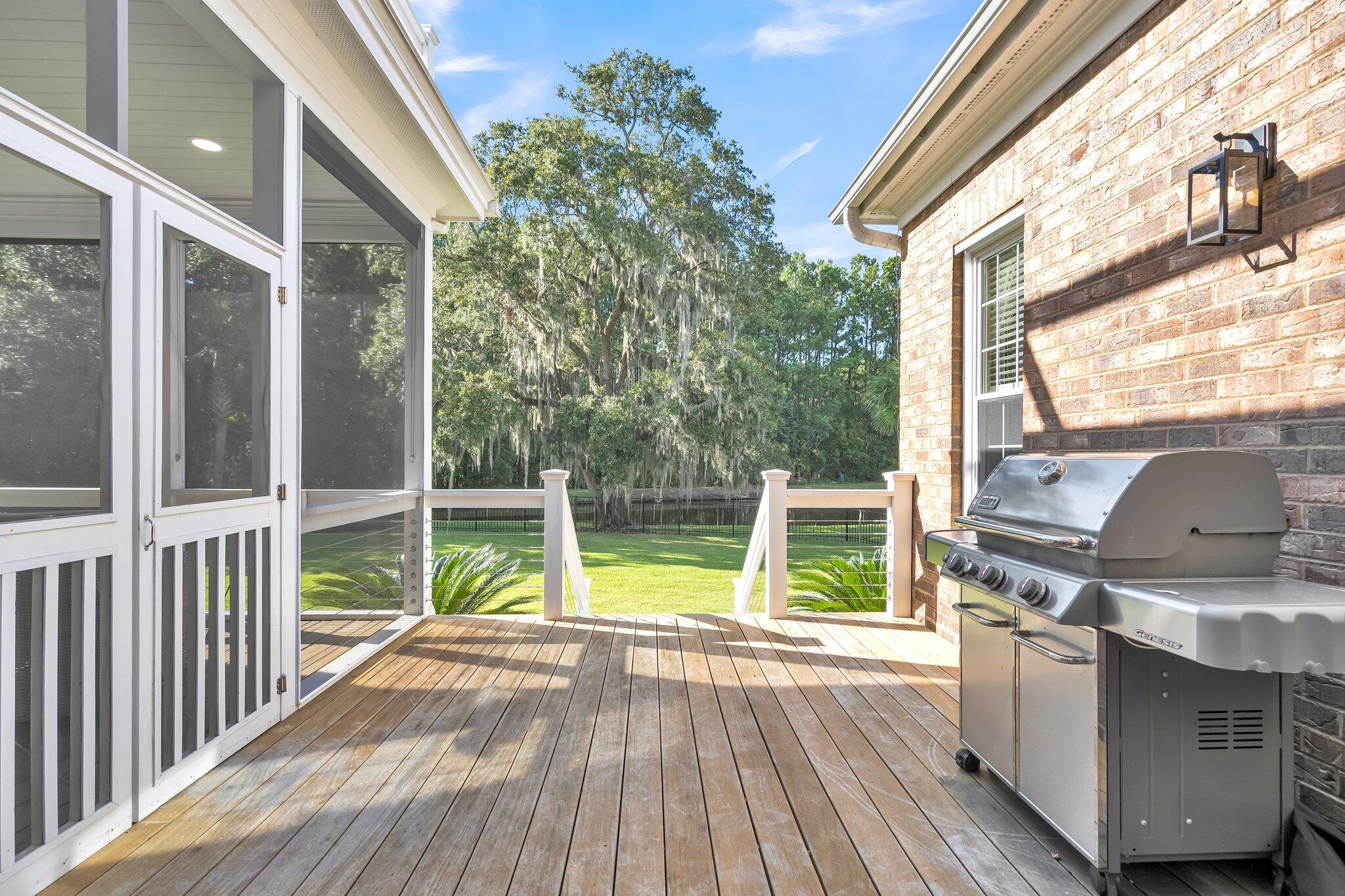1000 Rivershore Road Charleston, SC 29492 - Photo 47 of 65 Large Deck and Grill space