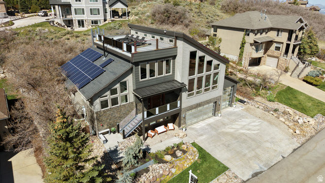 14902 Saddle Leaf Court Draper, UT 84020 - Photo 4 of 52 View from above of property showing Rooftop Deck