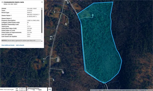 $485,000 | 3 Old County Road, Athens, VT 05143