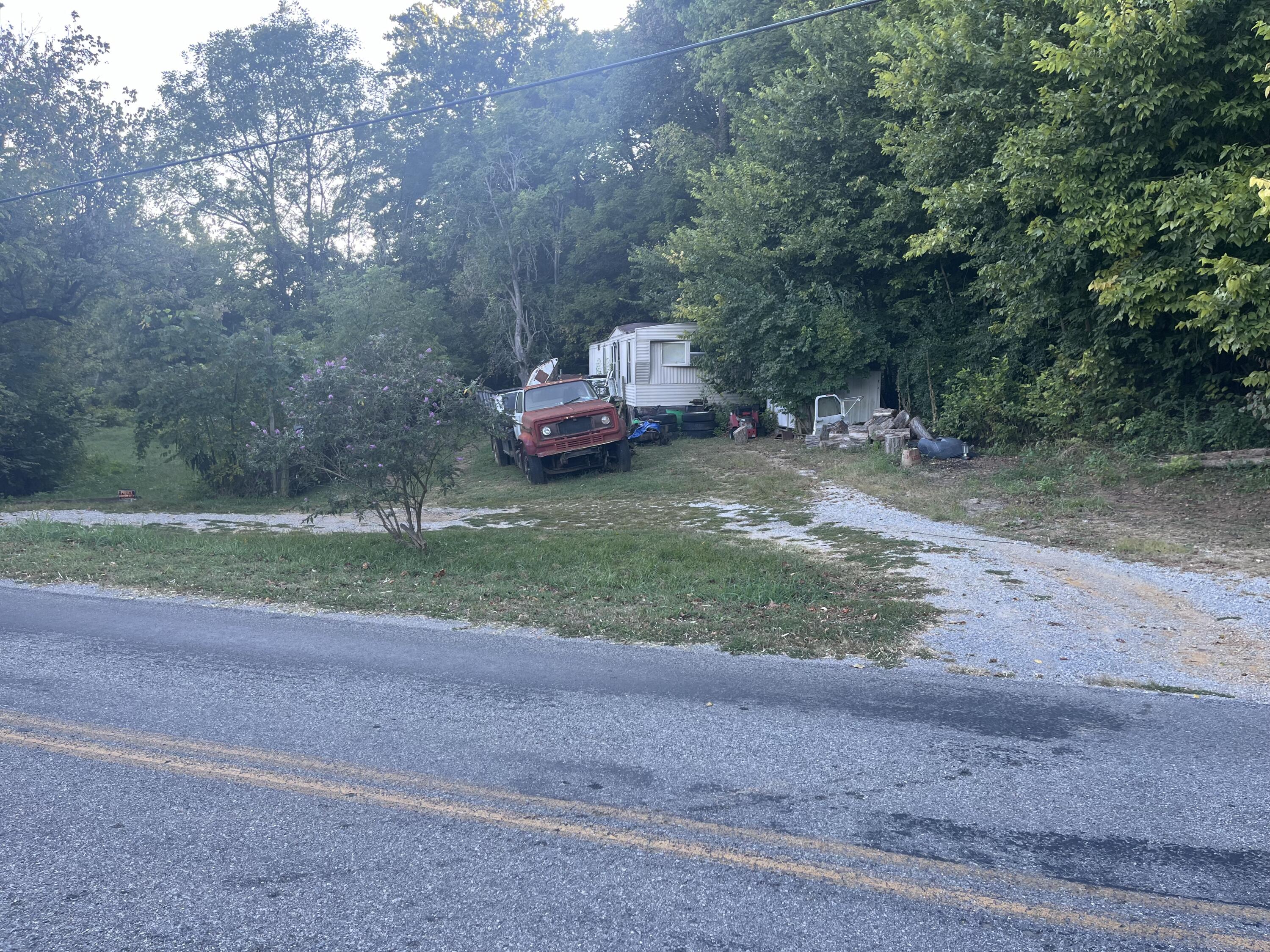 229 Mt Joy Road Buchanan, VA 24066 - Photo 2 of 11 a backyard of a house with a yard and trampoline