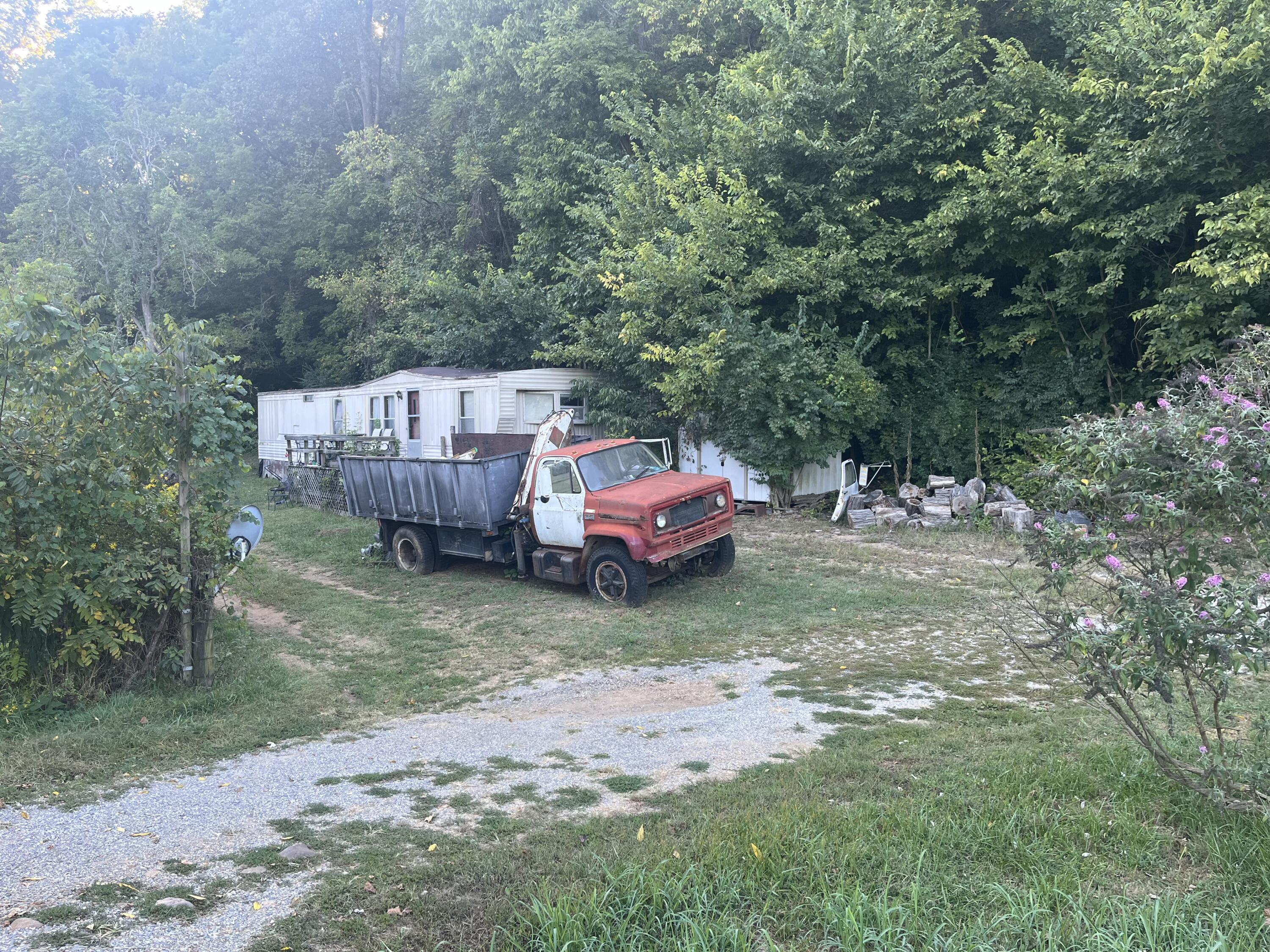 229 Mt Joy Road Buchanan, VA 24066 - Photo 4 of 11 a backyard of a house with a table and chairs