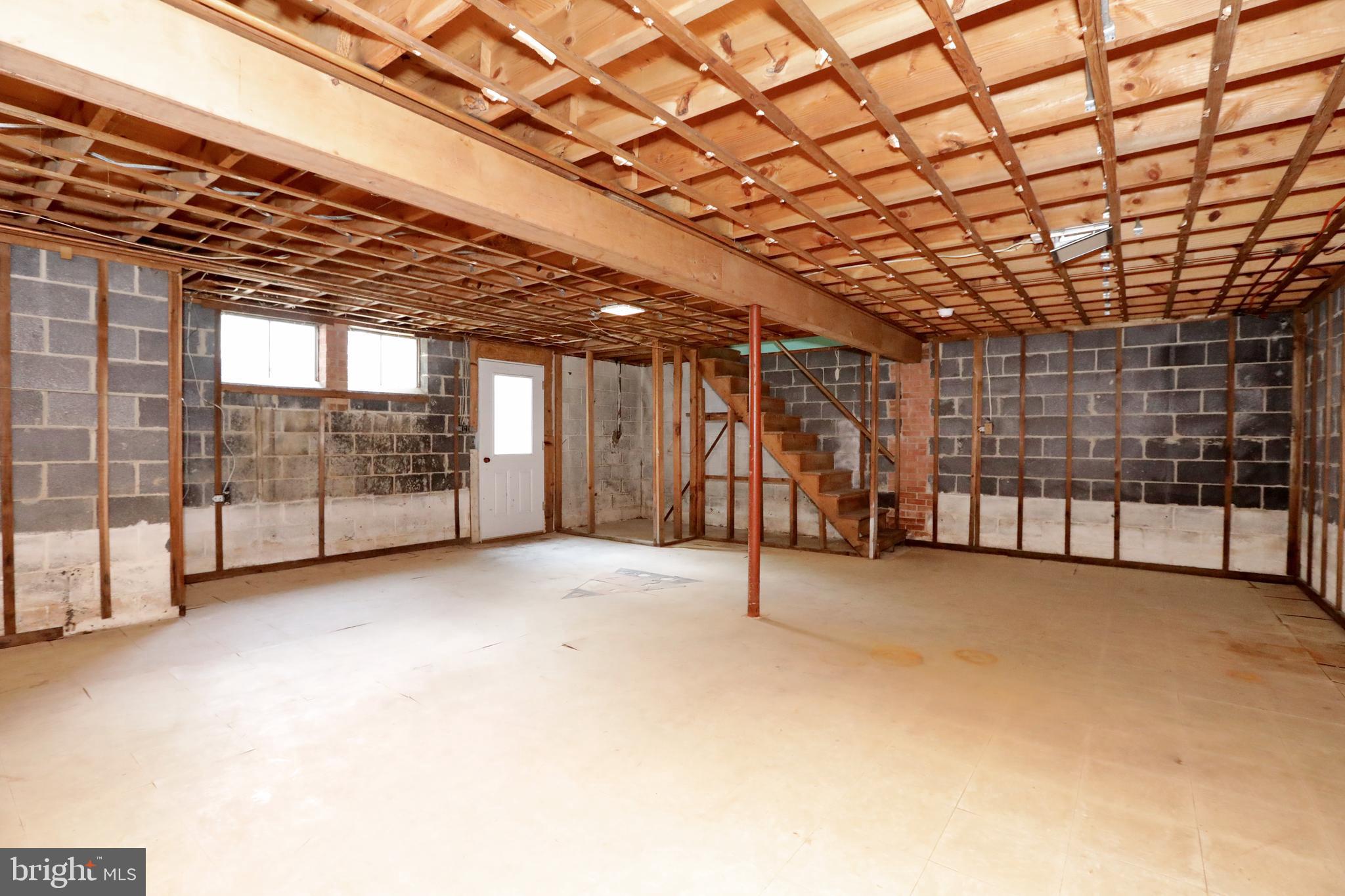 10901 Cross Rd Trail Brandywine, MD 20613 - Photo 36 of 50 Full, unfinished basement