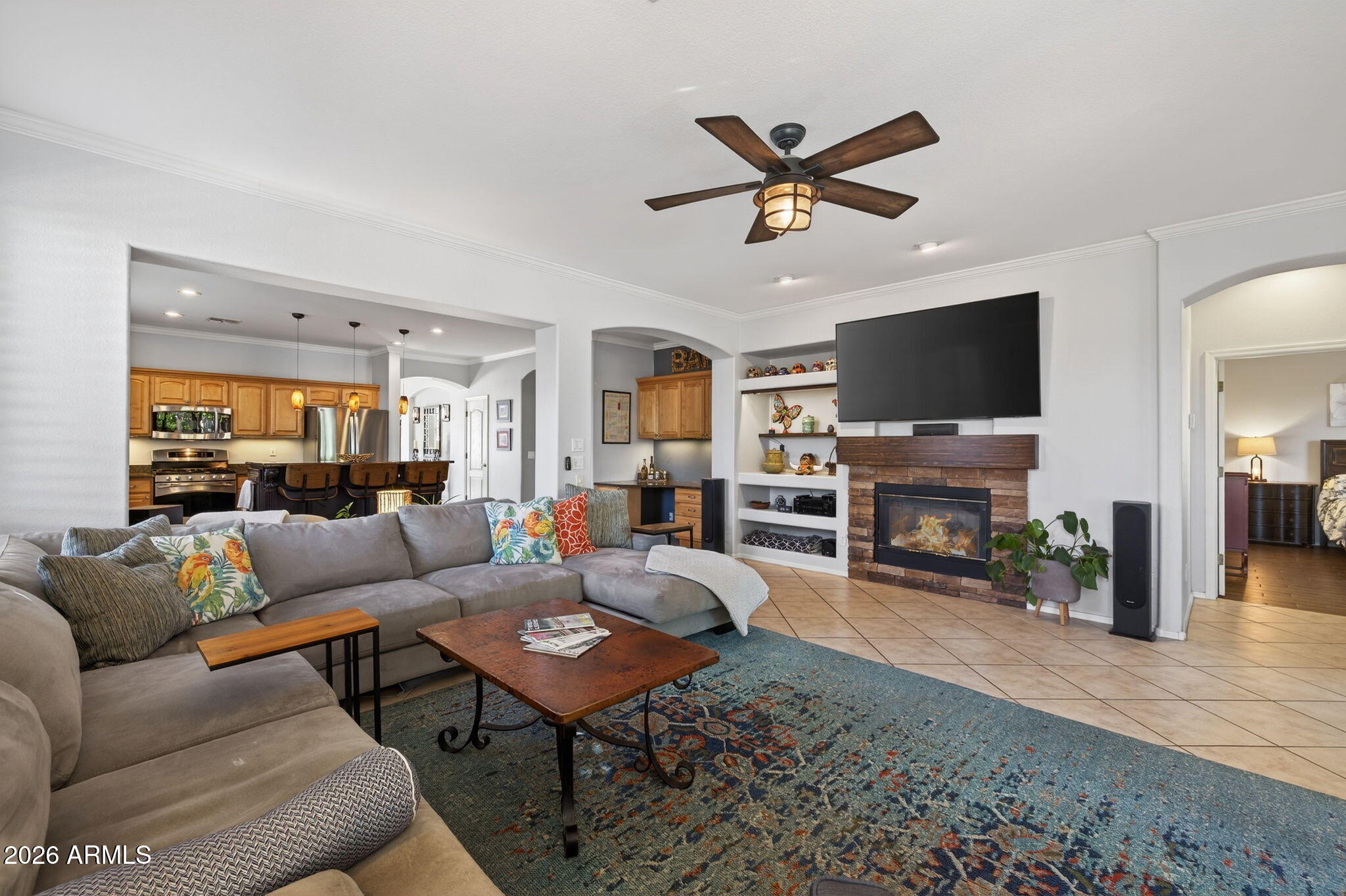 1622 West Nighthawk Way Phoenix, AZ 85045 - Photo 20 of 70 TV, Fireplace & Great Storage Here!