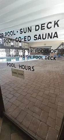 a view of a small space