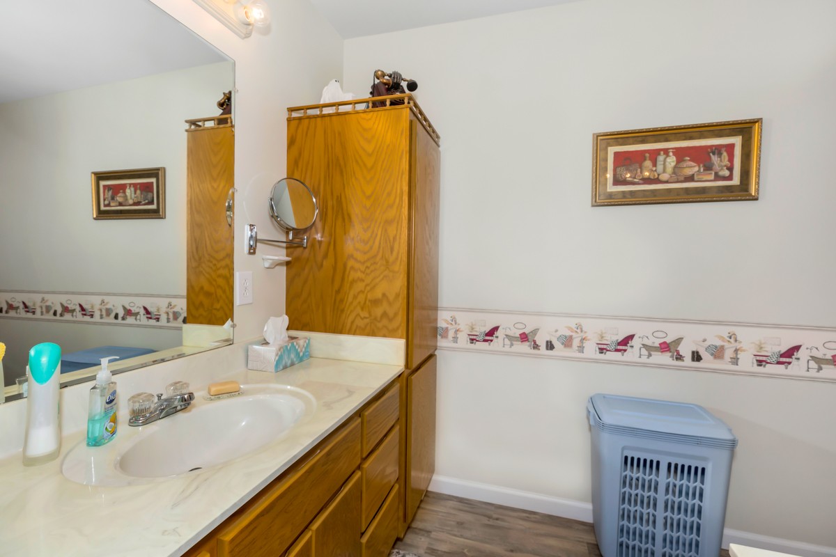 1997 Nancy Green Ridge Road Prospect, TN 38477 - Photo 14 of 25 a bathroom with a sink and a mirror