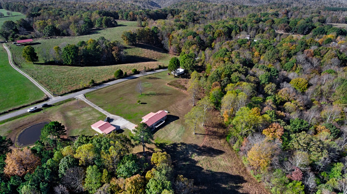1997 Nancy Green Ridge Road Prospect, TN 38477 - Photo 21 of 25 an aerial view of a house with a yard