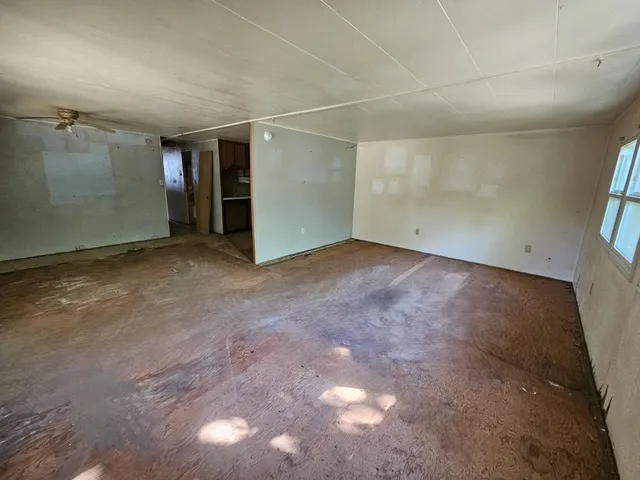 a view of empty room