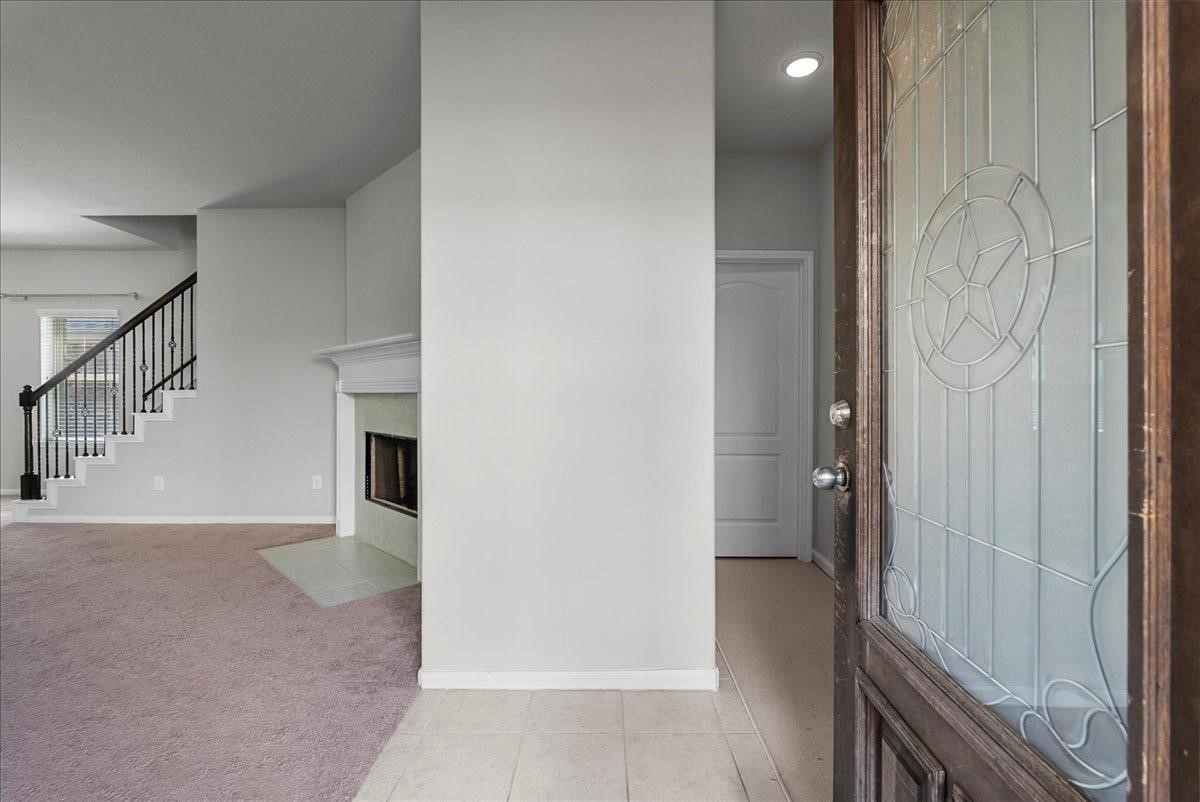 5111 Bay Lane Bacliff, TX 77518 - Photo 4 of 37 a view of entryway with furniture and wooden floor