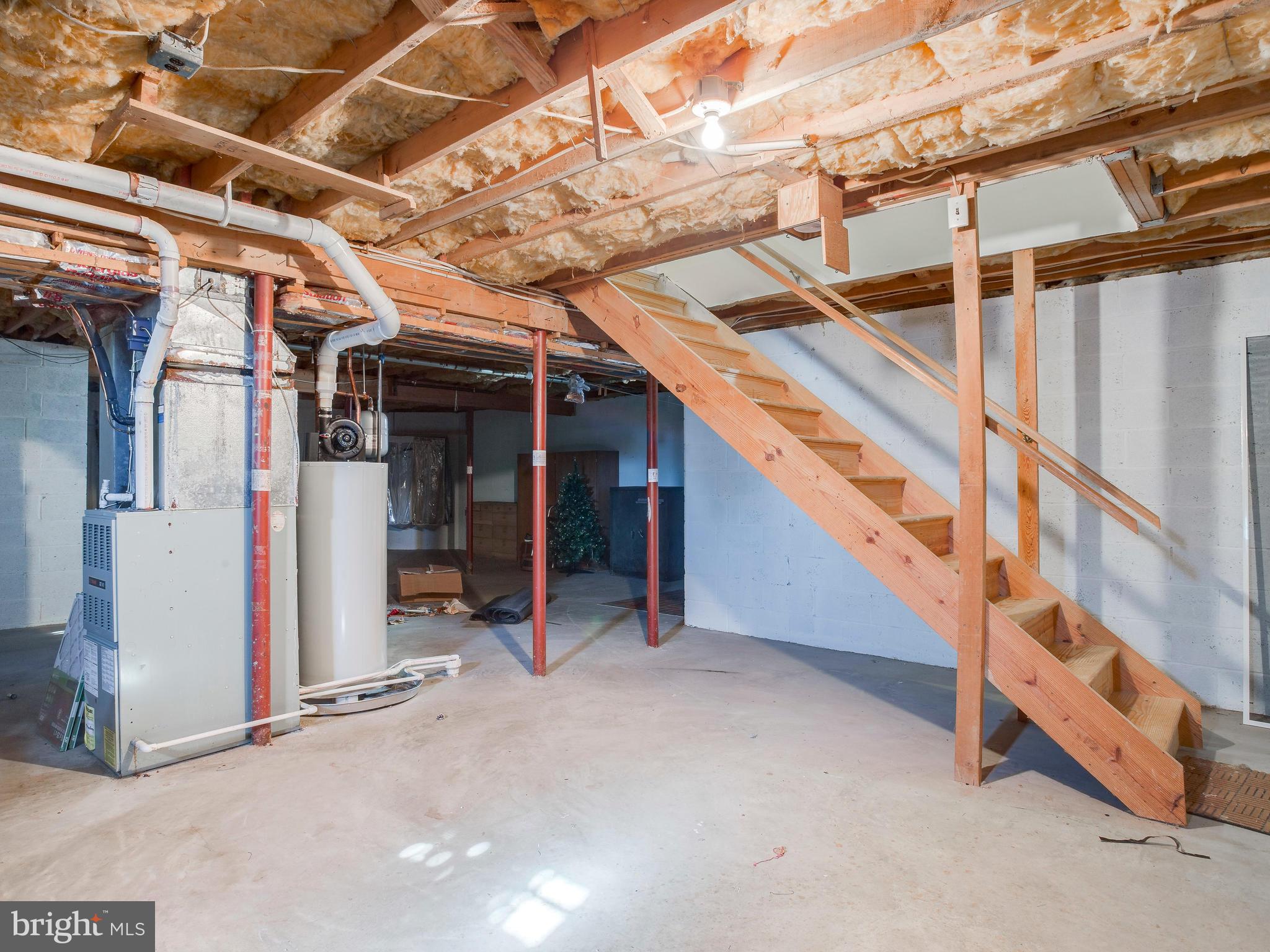 9400 Oak White Road Baltimore, MD 21236 - Photo 27 of 30 Basement awaiting your finishing touch