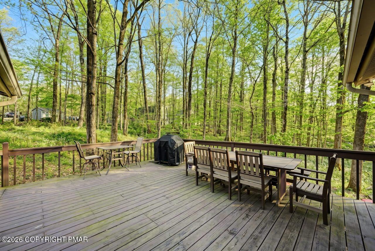 115 Fawn Road Pocono Lake, PA 18347 - Photo 51 of 71 Serene View From Large Deck