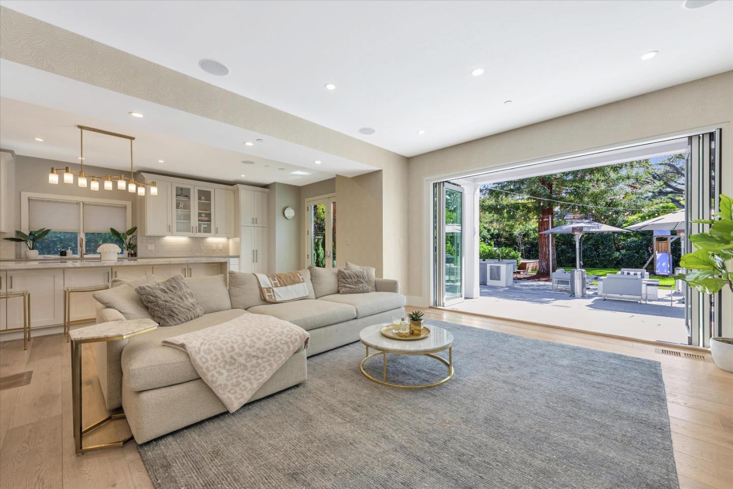 455 San Mateo Drive Menlo Park, CA 94025 - Photo 11 of 37 a living room with furniture and a large window