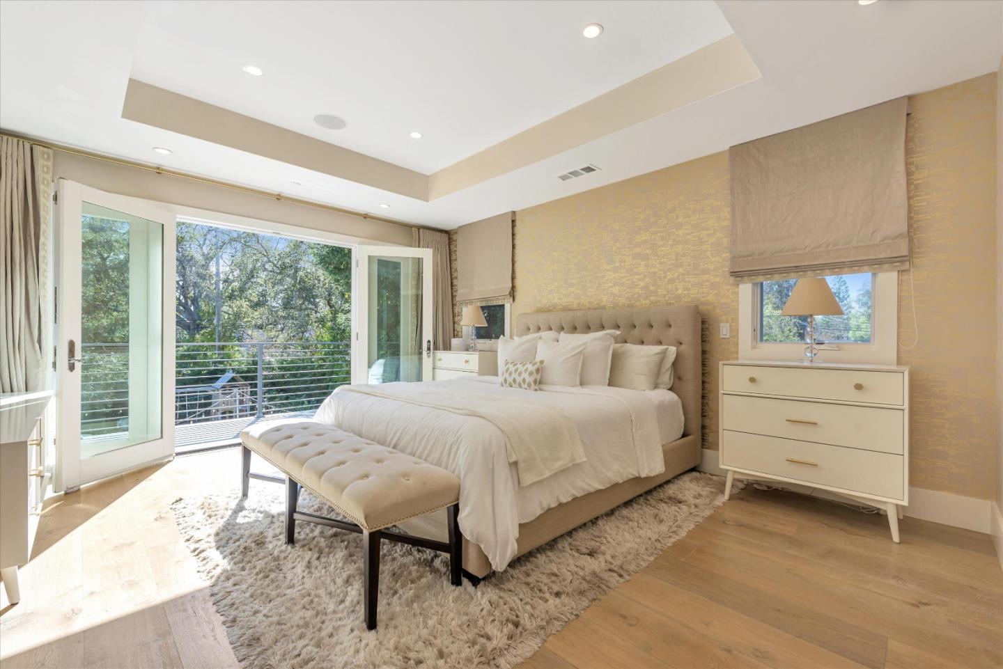 455 San Mateo Drive Menlo Park, CA 94025 - Photo 14 of 37 a bedroom with a bed and a window