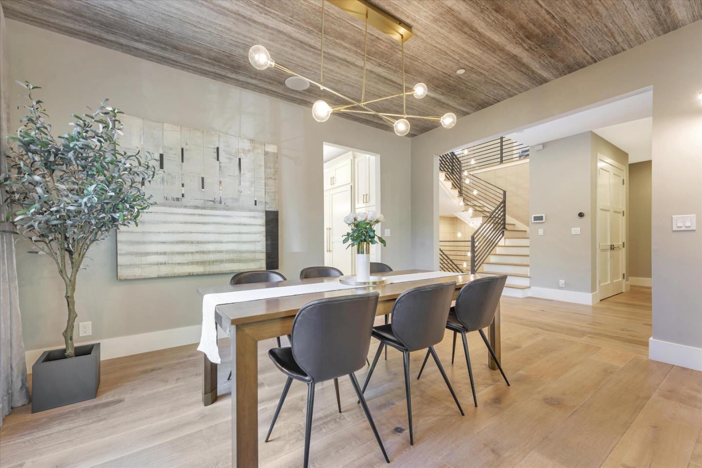 455 San Mateo Drive Menlo Park, CA 94025 - Photo 6 of 37 a view of a dining room with furniture and window