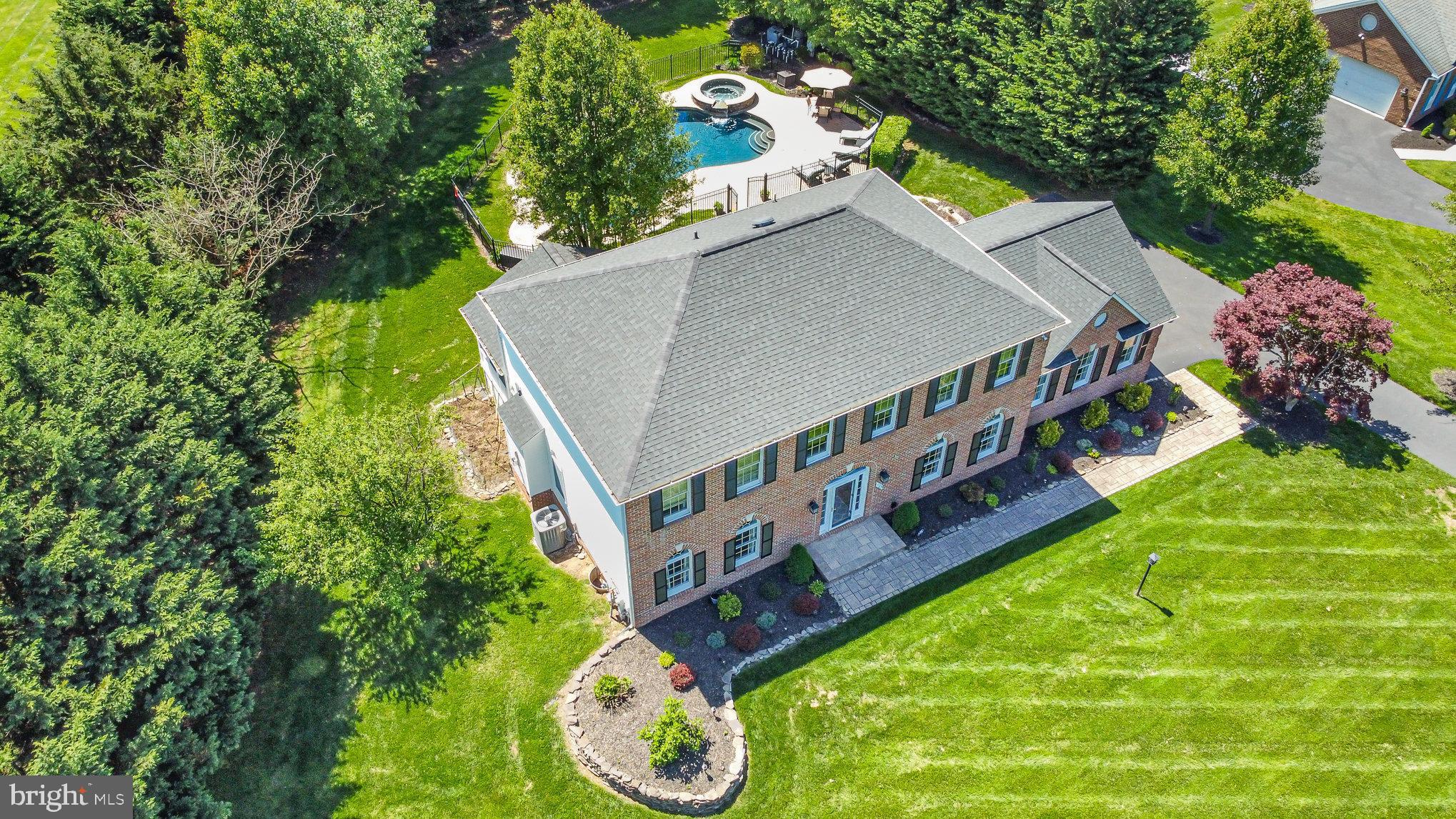 523 Copeland Road Fallston, MD 21047 - Photo 3 of 72 a aerial view of a house with a big yard and large trees