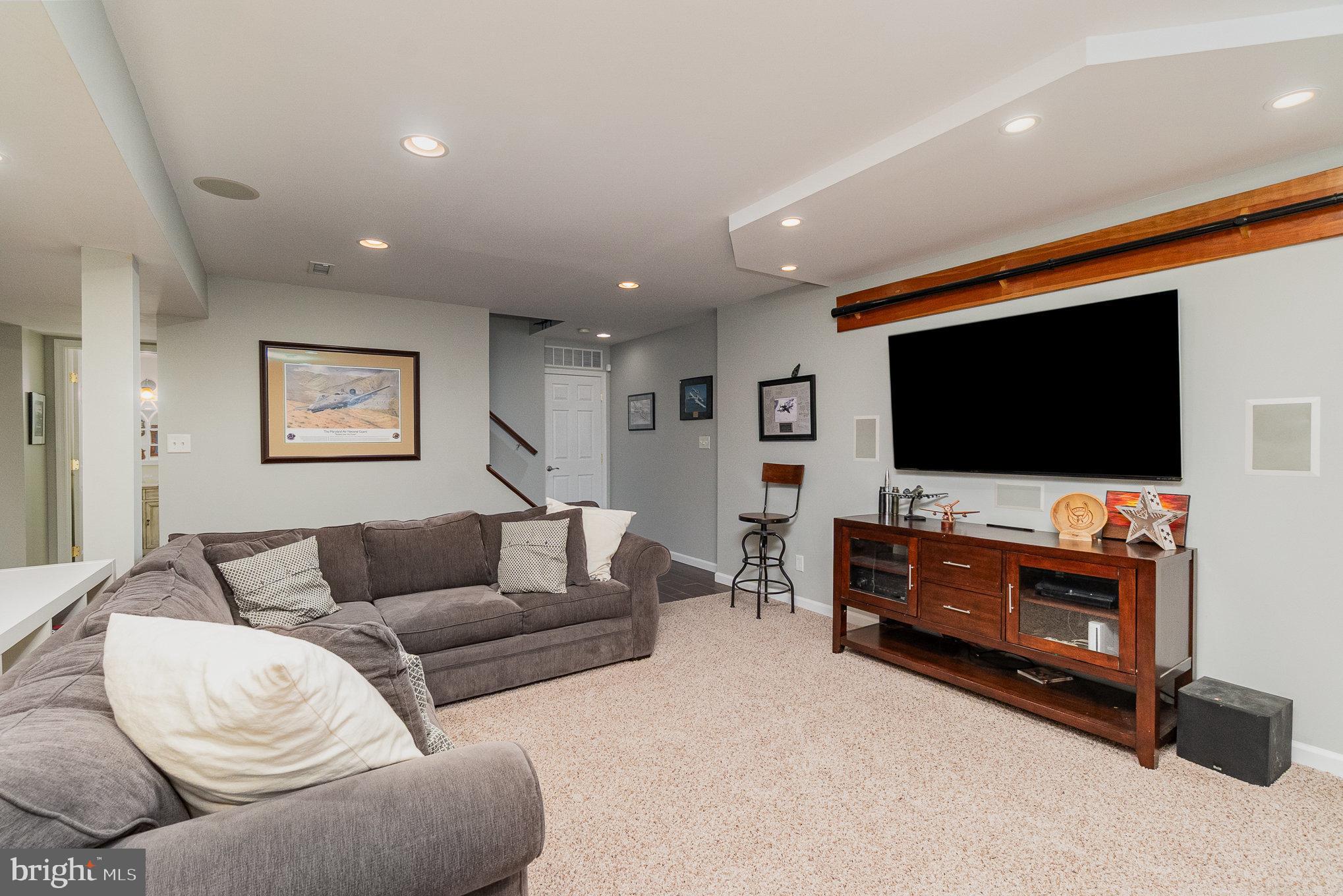 523 Copeland Road Fallston, MD 21047 - Photo 56 of 72 a living room with furniture and a flat screen tv