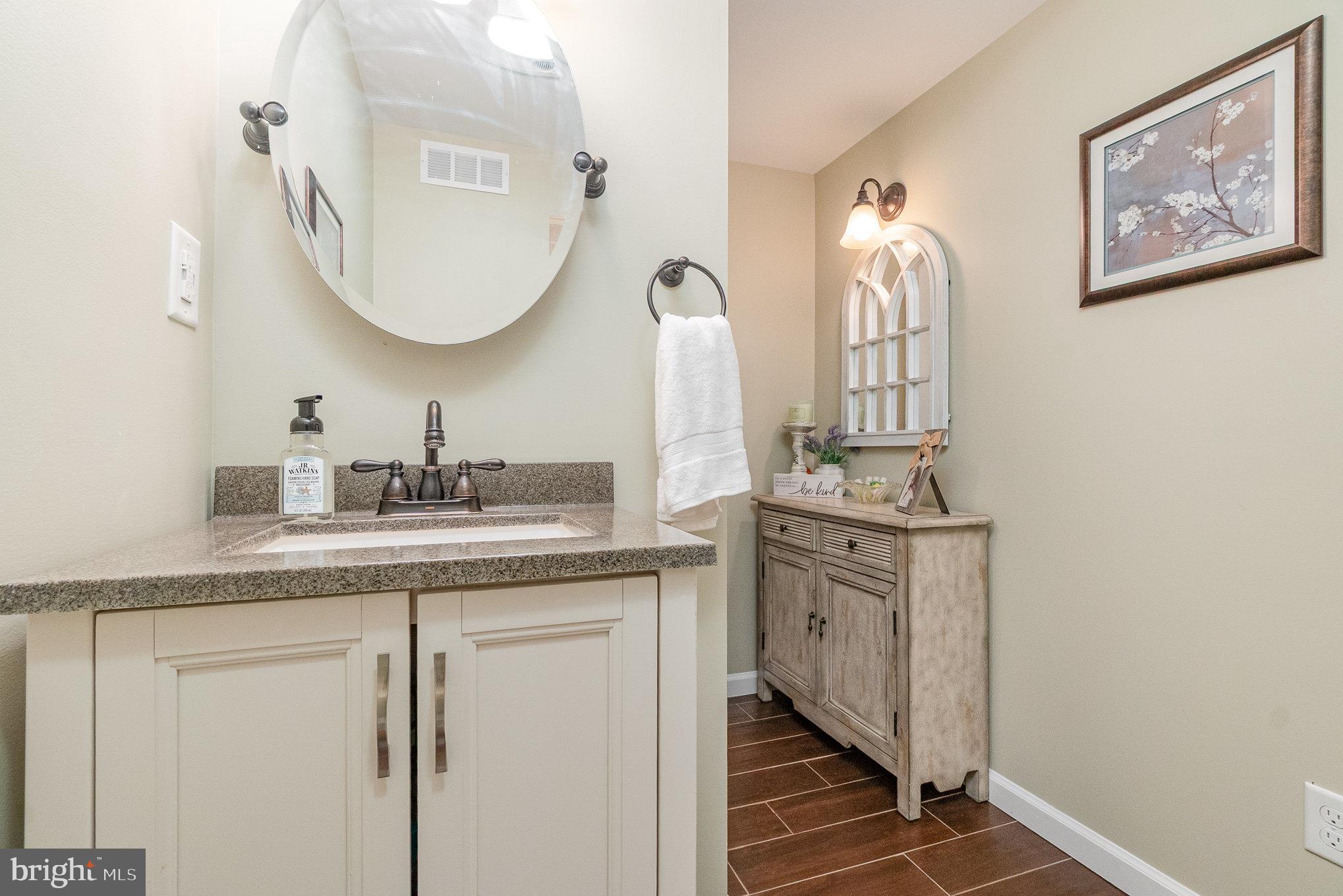 523 Copeland Road Fallston, MD 21047 - Photo 63 of 72 a bathroom with a double vanity sink and a mirror