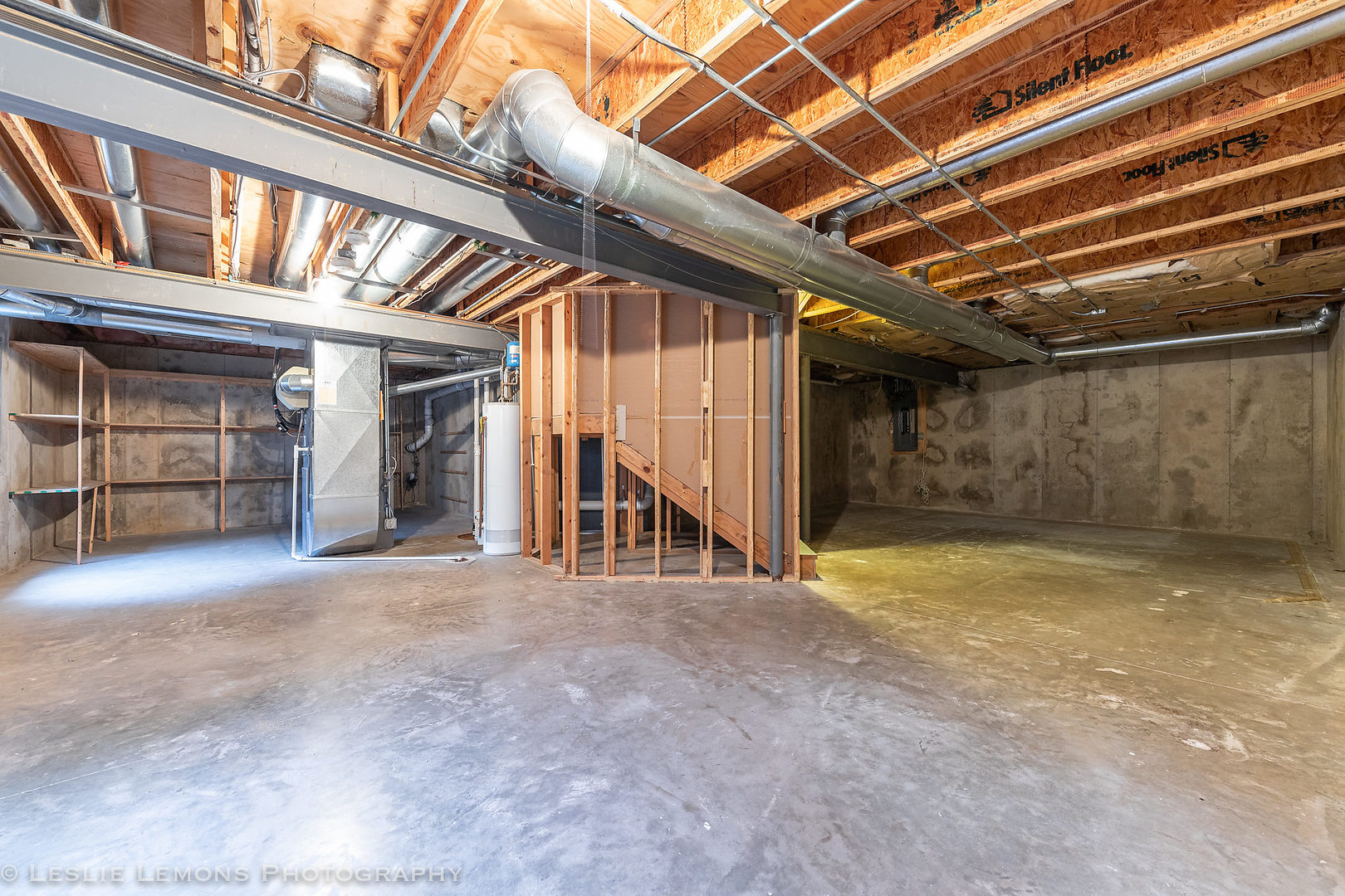 956 Pin Oak Circle Cary, IL 60013 - Photo 17 of 31 a view of an empty room with a staircase
