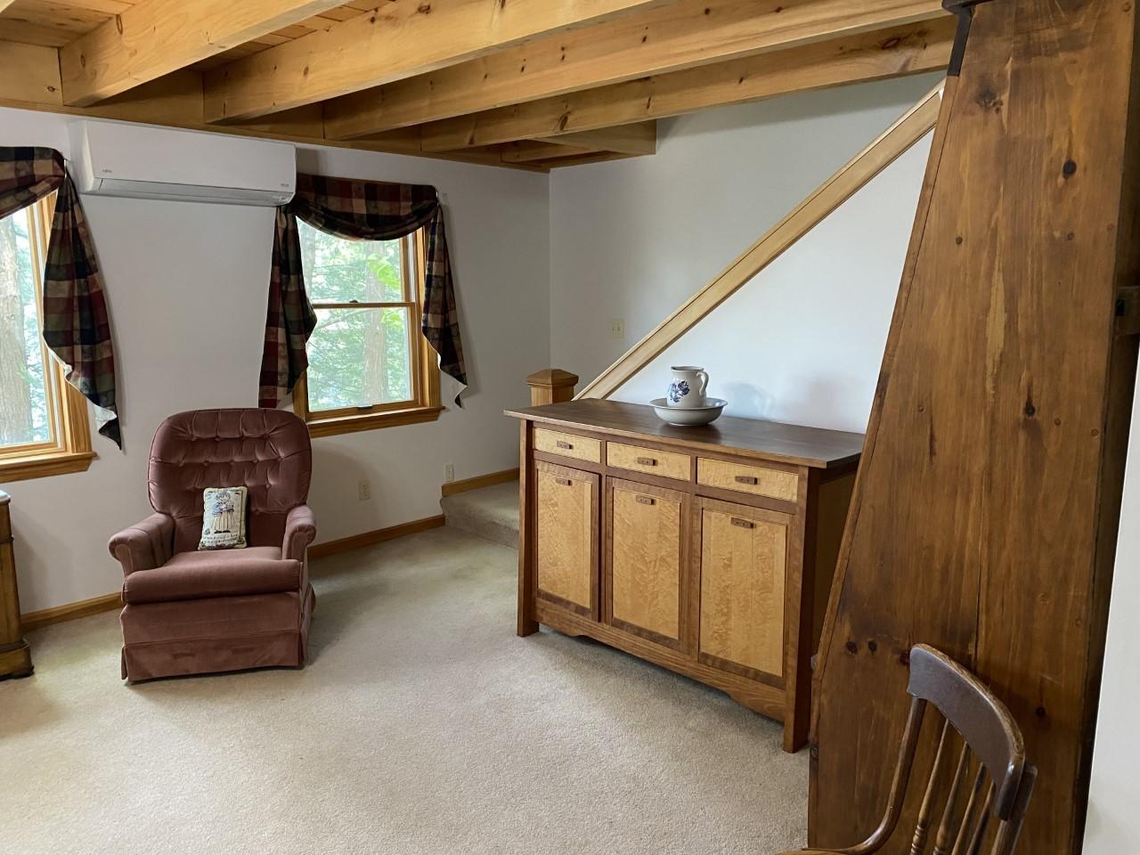 111 Hummingbird Lane Unity, ME 04988 - Photo 13 of 61 Living room to upstairs