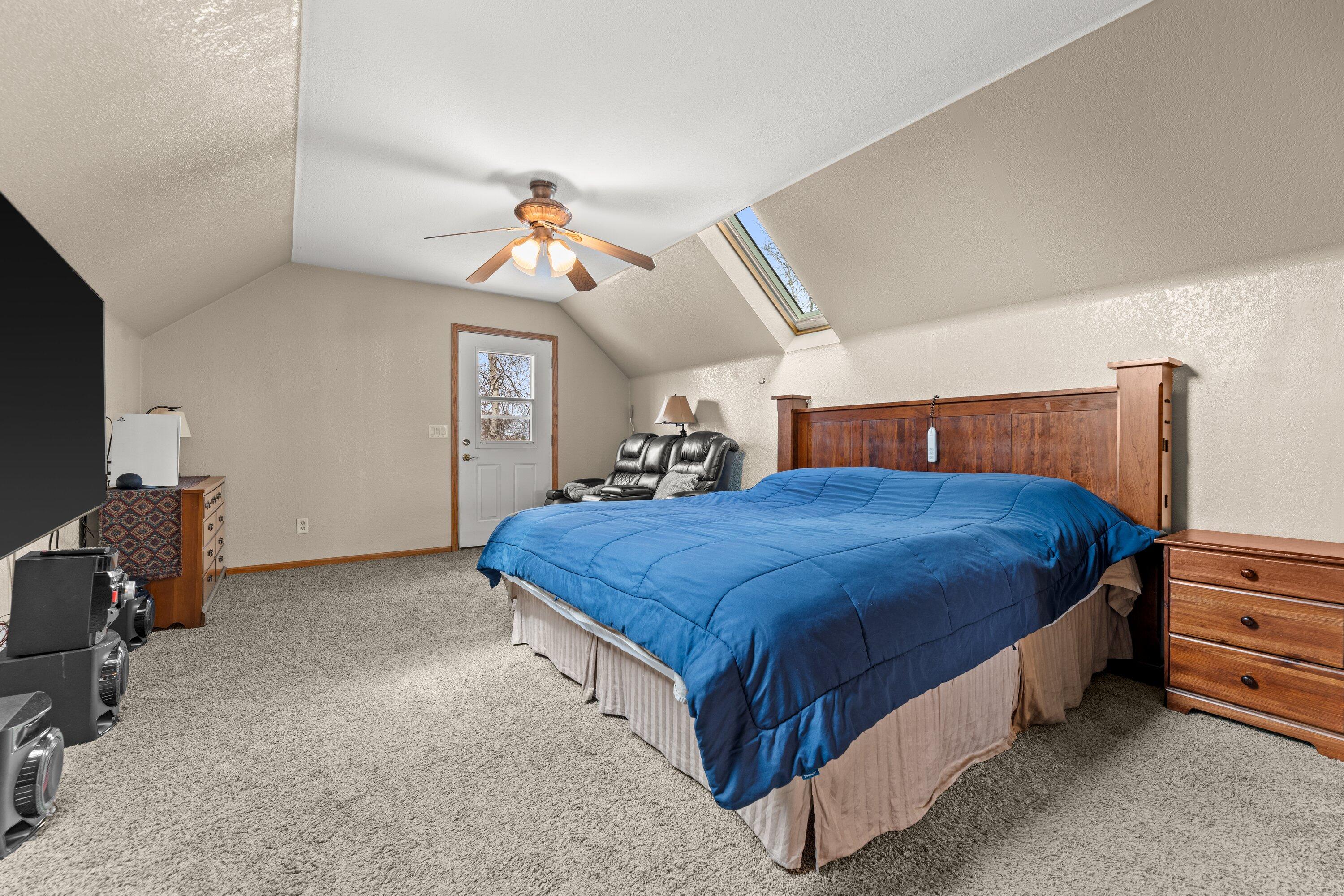 7293 Aurora Road Addison, WI 53090 - Photo 57 of 95 private balcony off primary